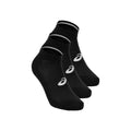 Chaussettes de tennis - Pack de 3 Unisex-noir