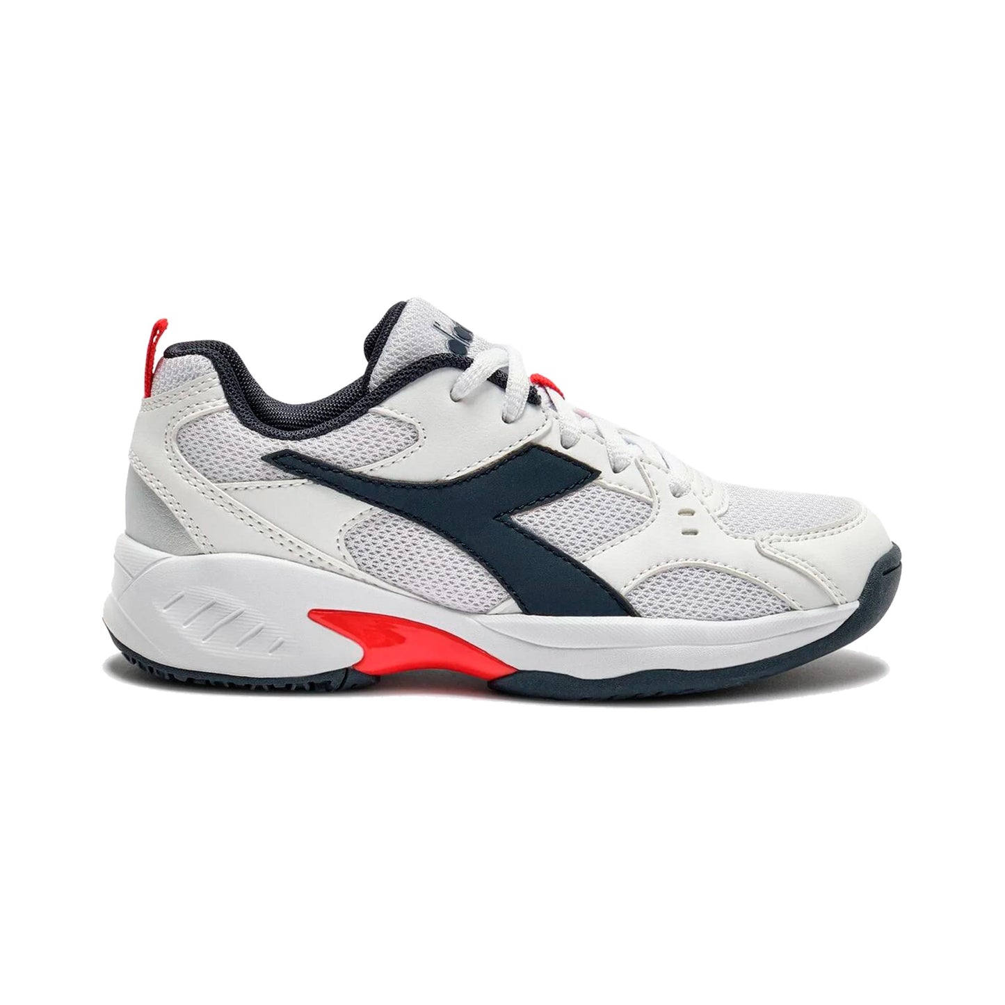 Diadora S. Challenge 6 Chaussures toutes surfaces Enfants-blanc, bleu foncé