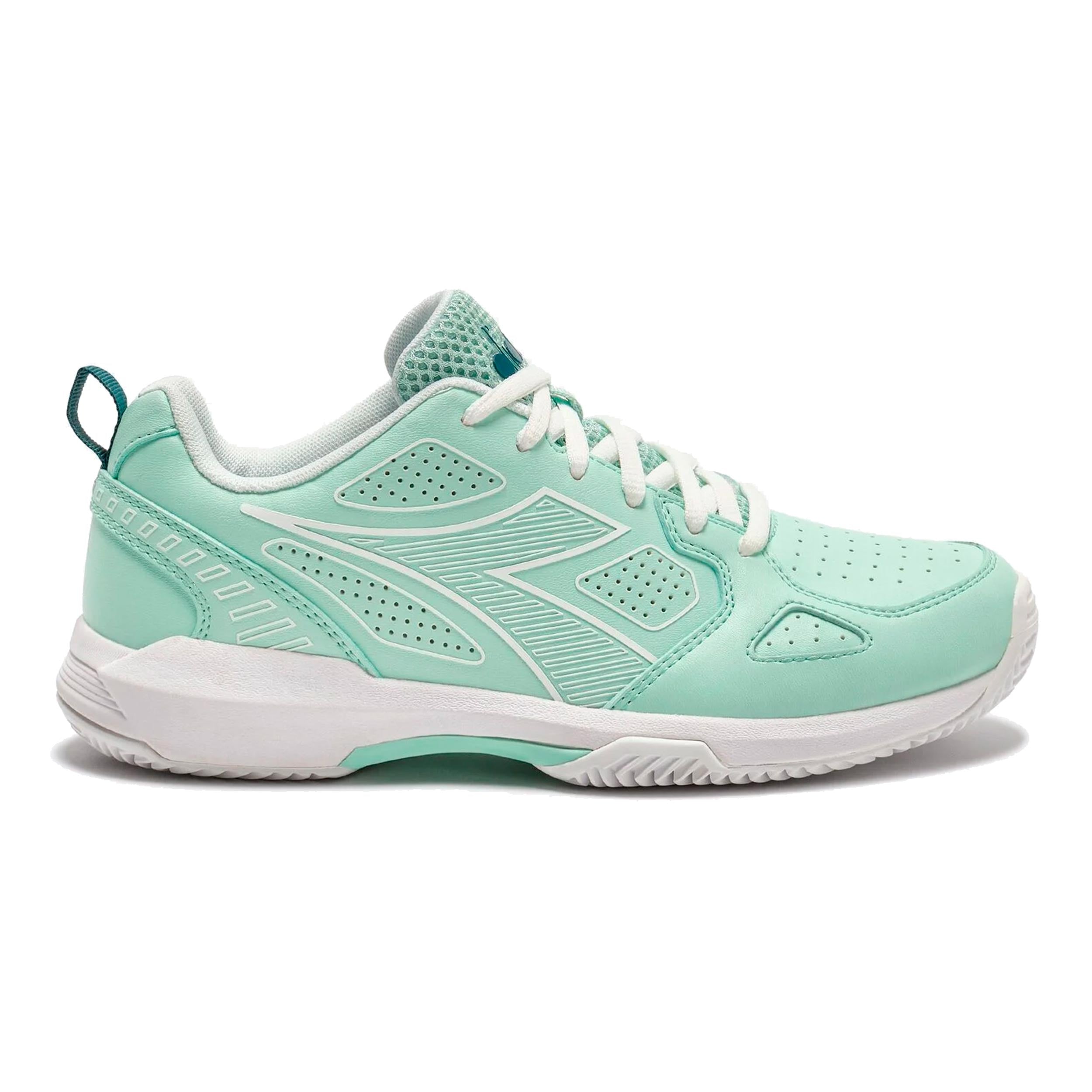 Diadora S. Challenge 7  Chaussure terre battue Femmes-vert, blanc