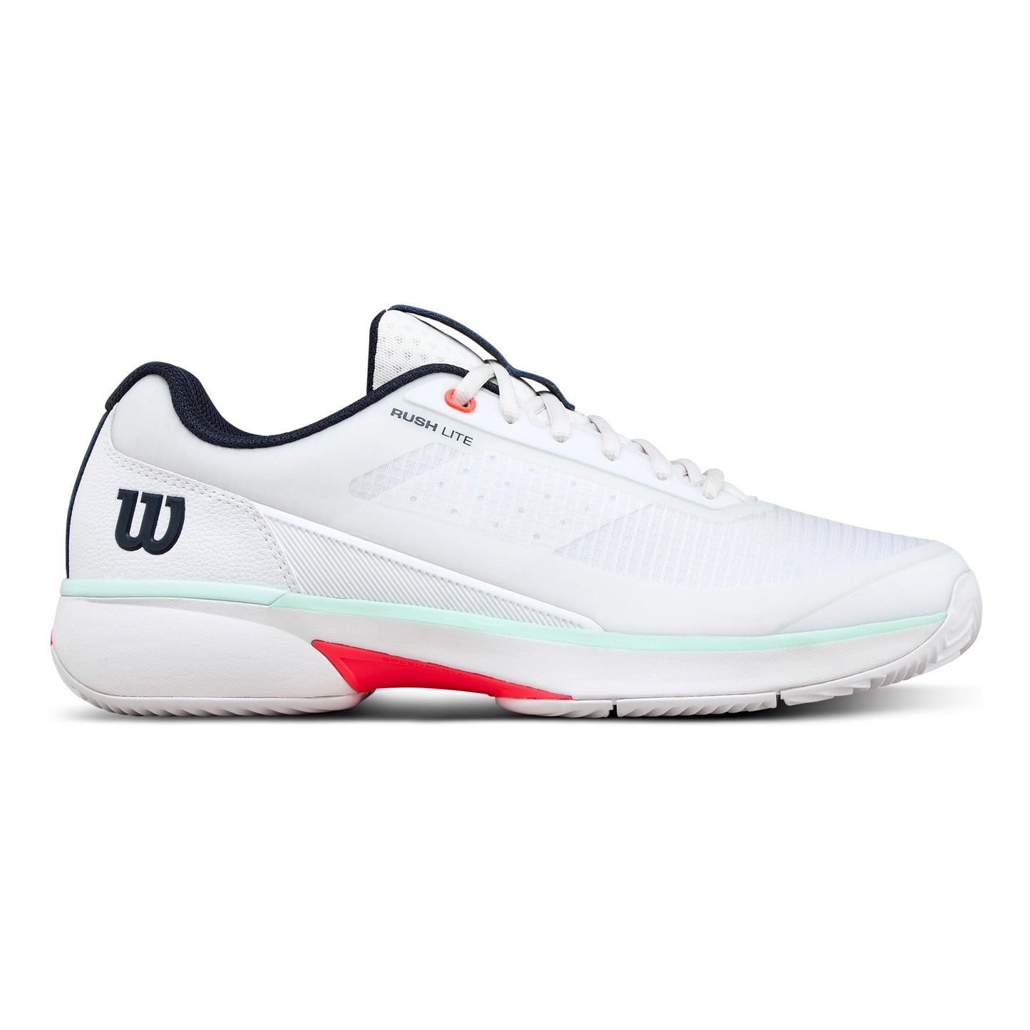 Wilson Rush Lite 5 Chaussure terre battue Hommes-blanc, turquoise
