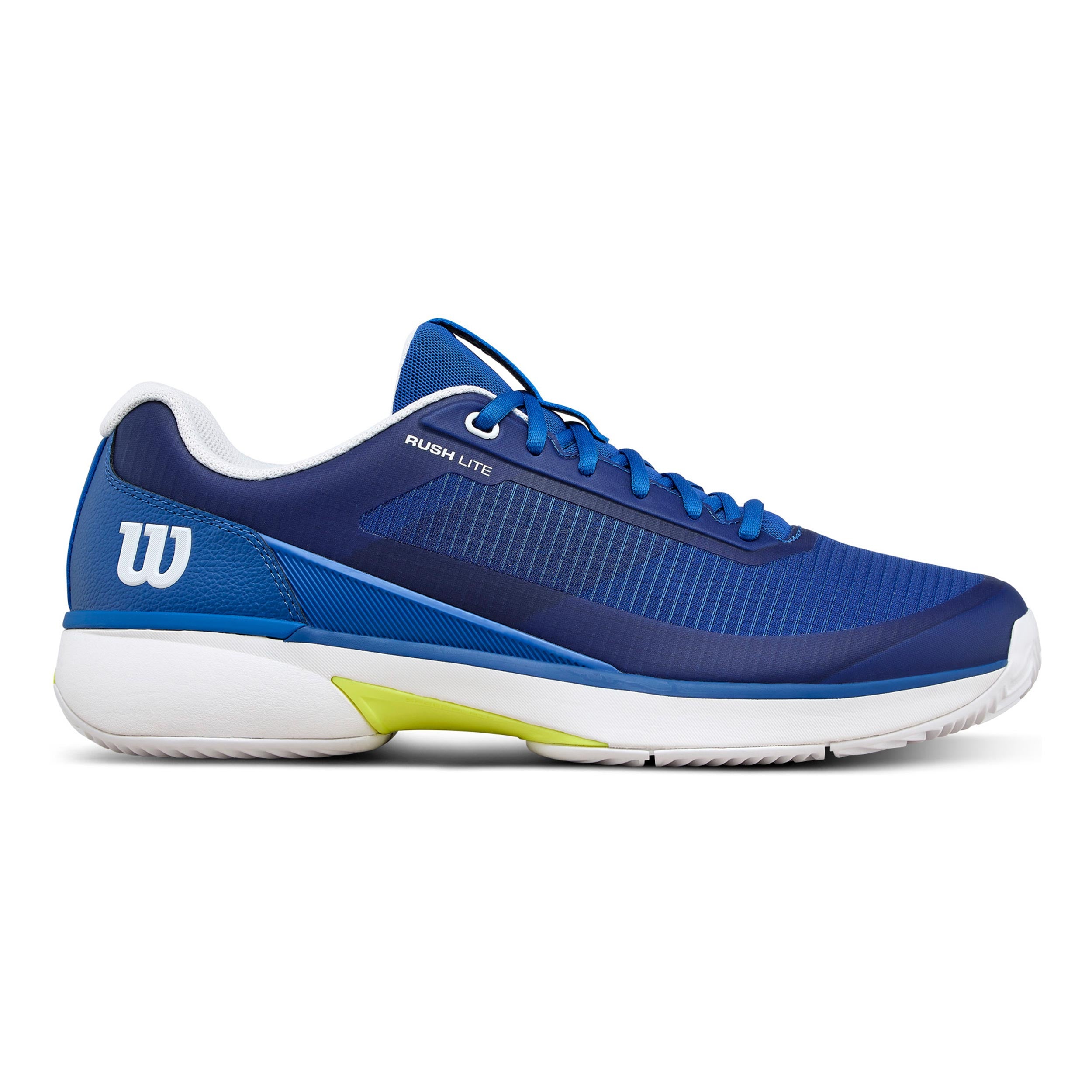 Wilson Rush Lite 5 Chaussure terre battue Hommes-bleu, blanc