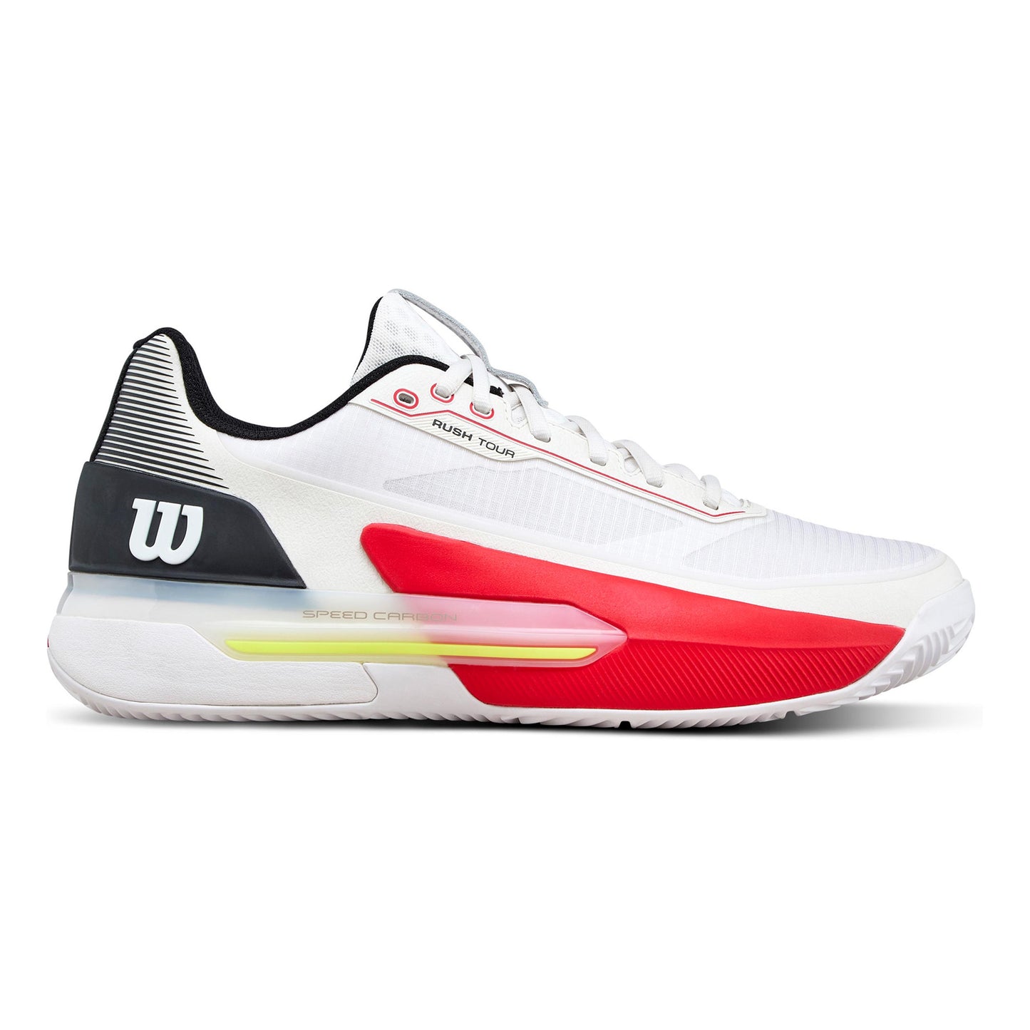 Wilson Rush Tour 5 Chaussure terre battue Hommes-blanc, noir