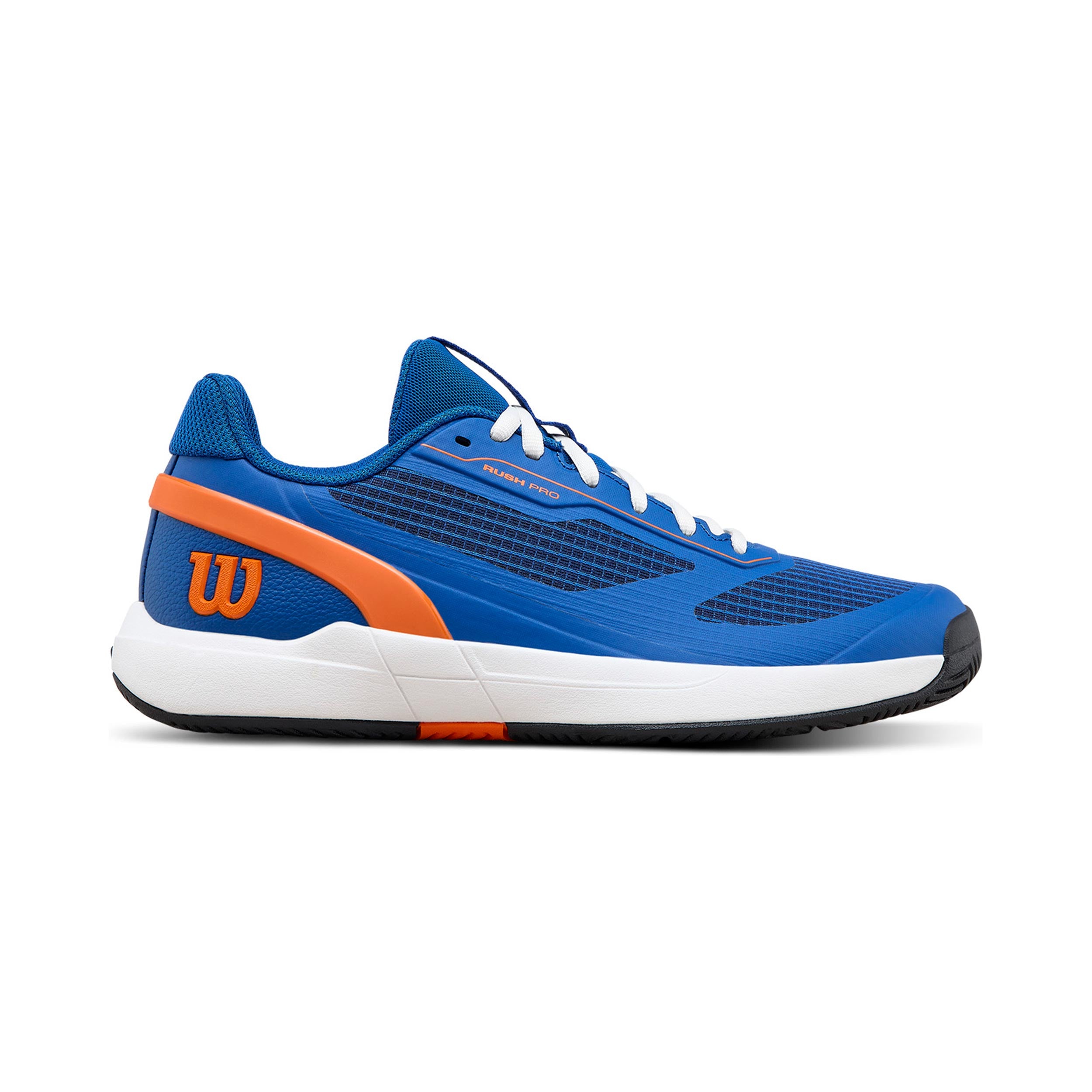 Wilson Rush Pro 5 Jr Chaussures toutes surfaces Enfants-bleu, blanc