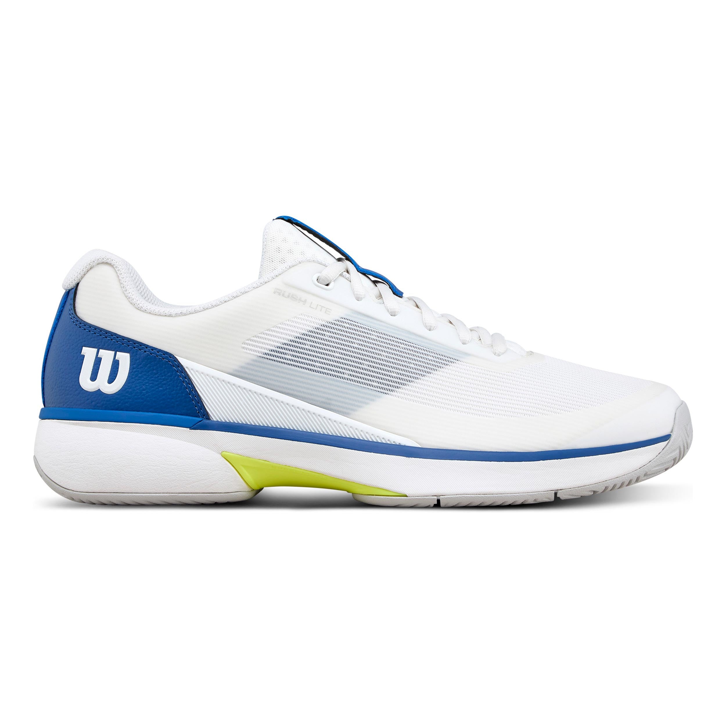 Wilson Rush Lite 5 Chaussures toutes surfaces Hommes - blanc, bleu