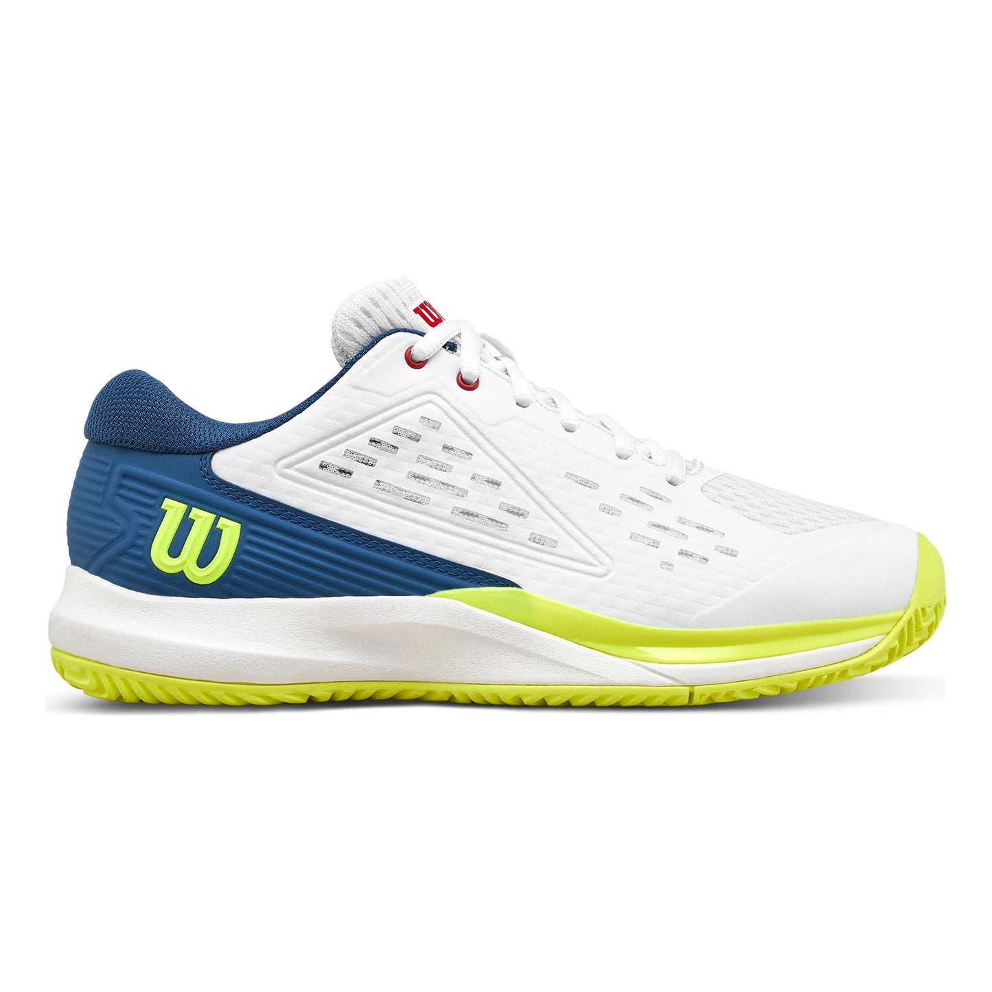 Wilson Rush Pro Ace Jr Chaussures toutes surfaces Enfants - blanc, bleu