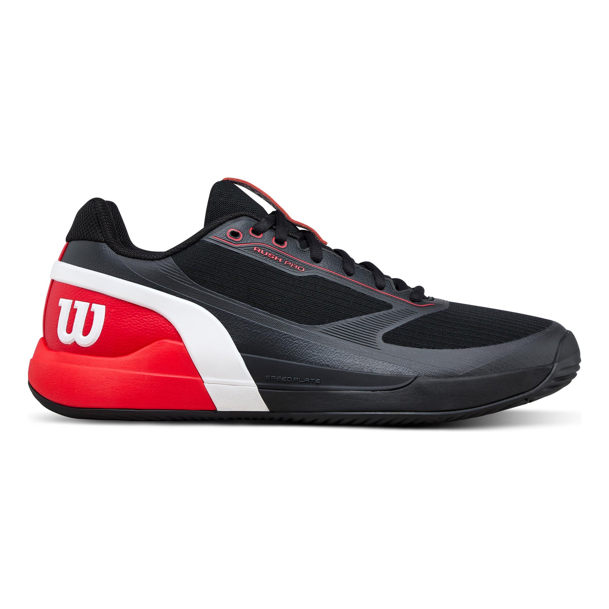 Wilson Rush Pro 5 Padel Chaussures padel Hommes-noir, rouge