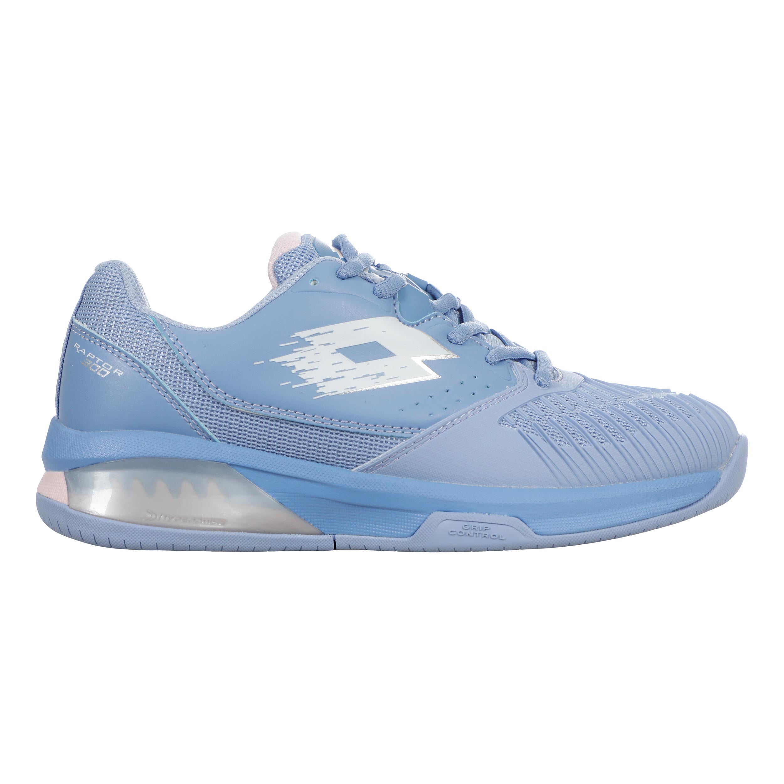 Lotto Raptor 300 AC Chaussures toutes surfaces Femmes-lilas, blanc