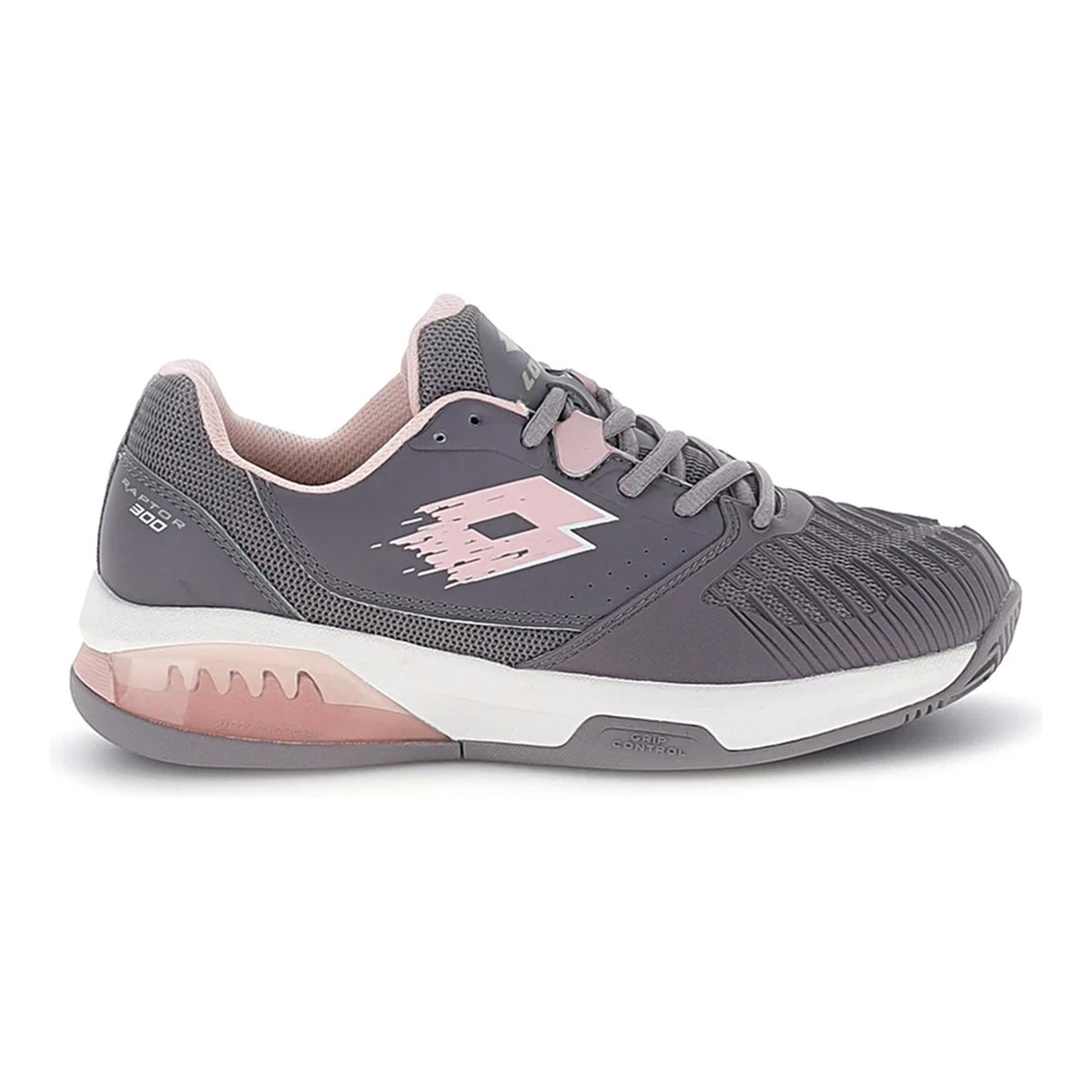 Lotto Raptor Hyperpulse 300 Chaussure terre battue Femmes - gris clair, rosé