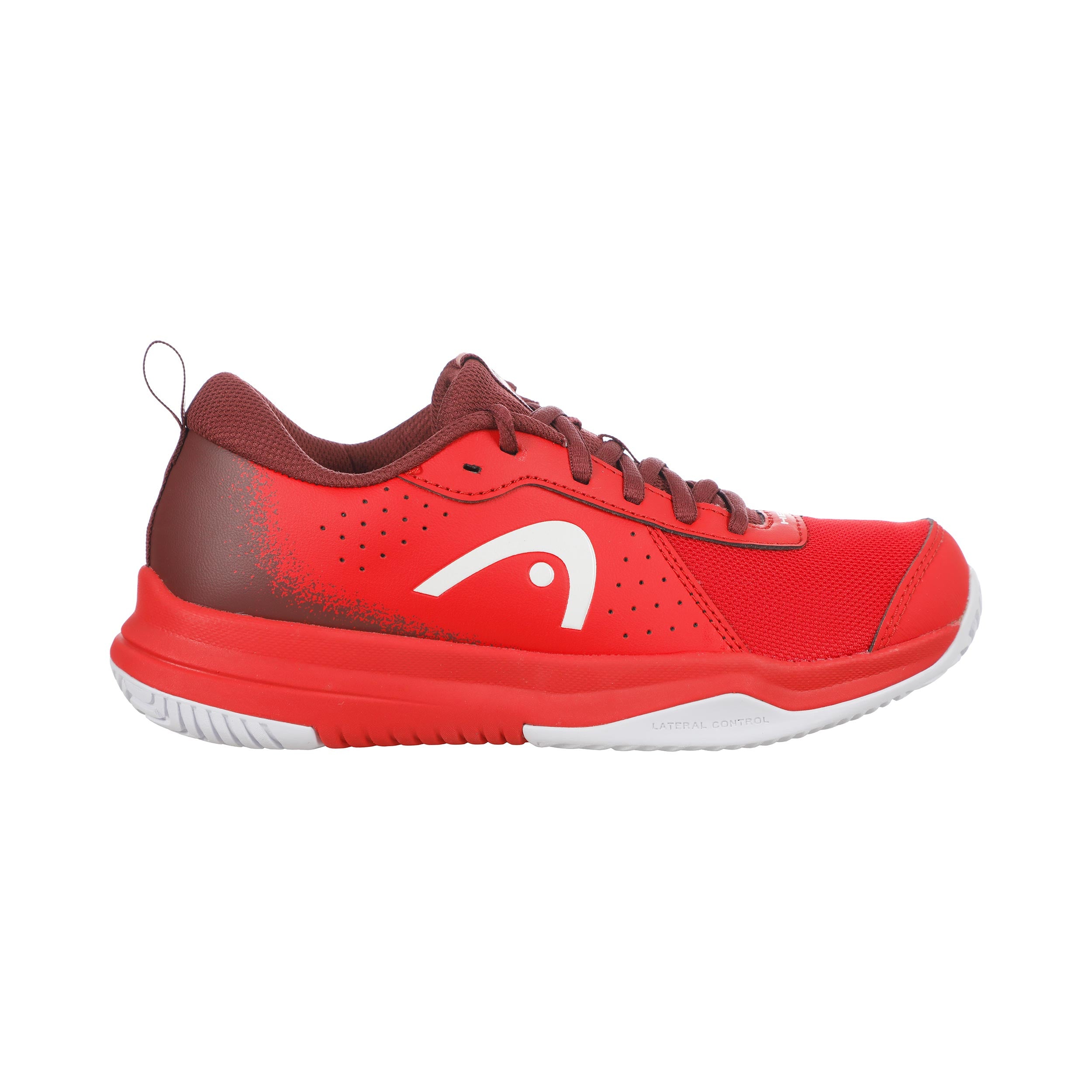 HEAD Sprint Court 4.0  Chaussures toutes surfaces Enfants-rouge, rouge foncé
