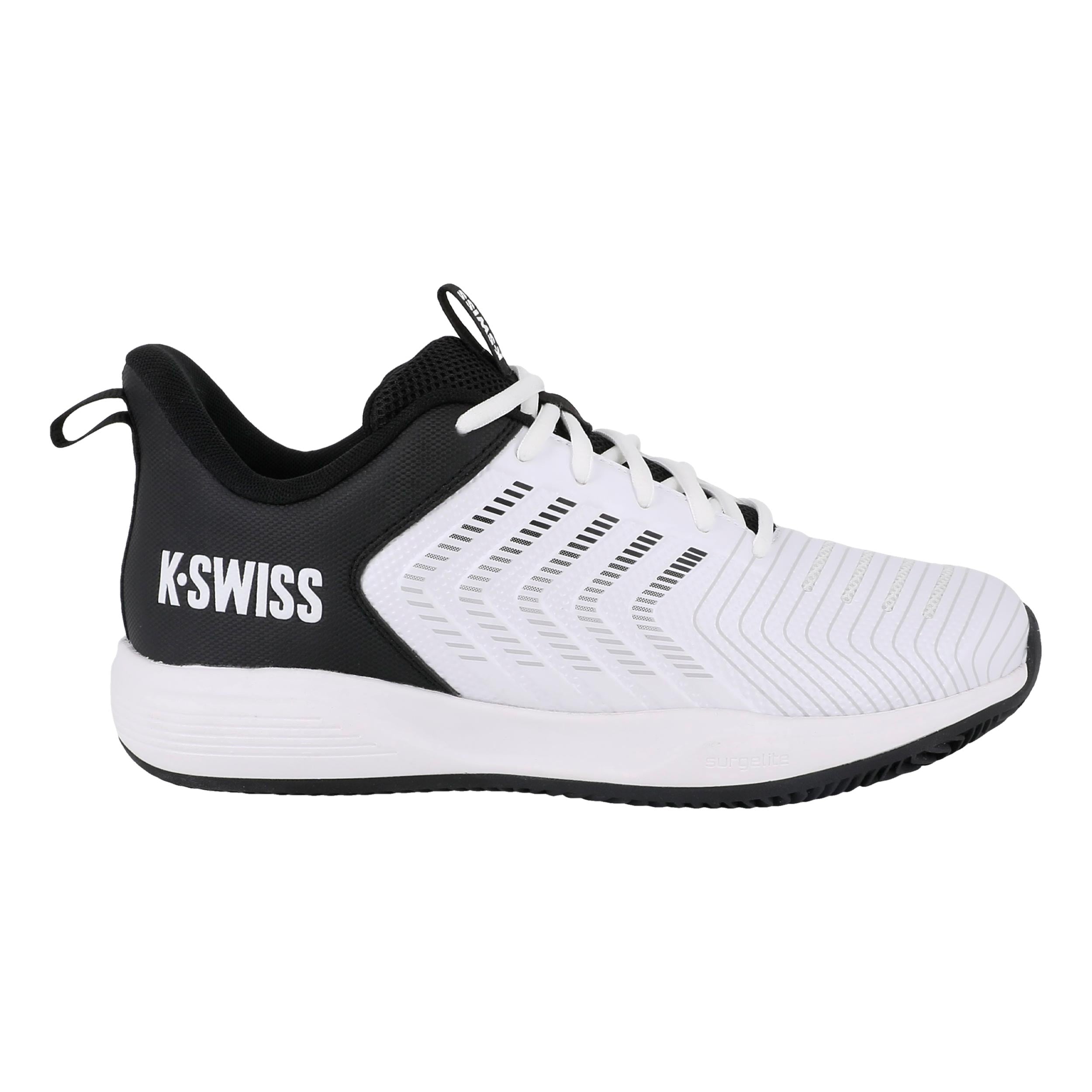 K-Swiss ULTRASHOT LIGHT Clay Chaussure terre battue Hommes-blanc, noir