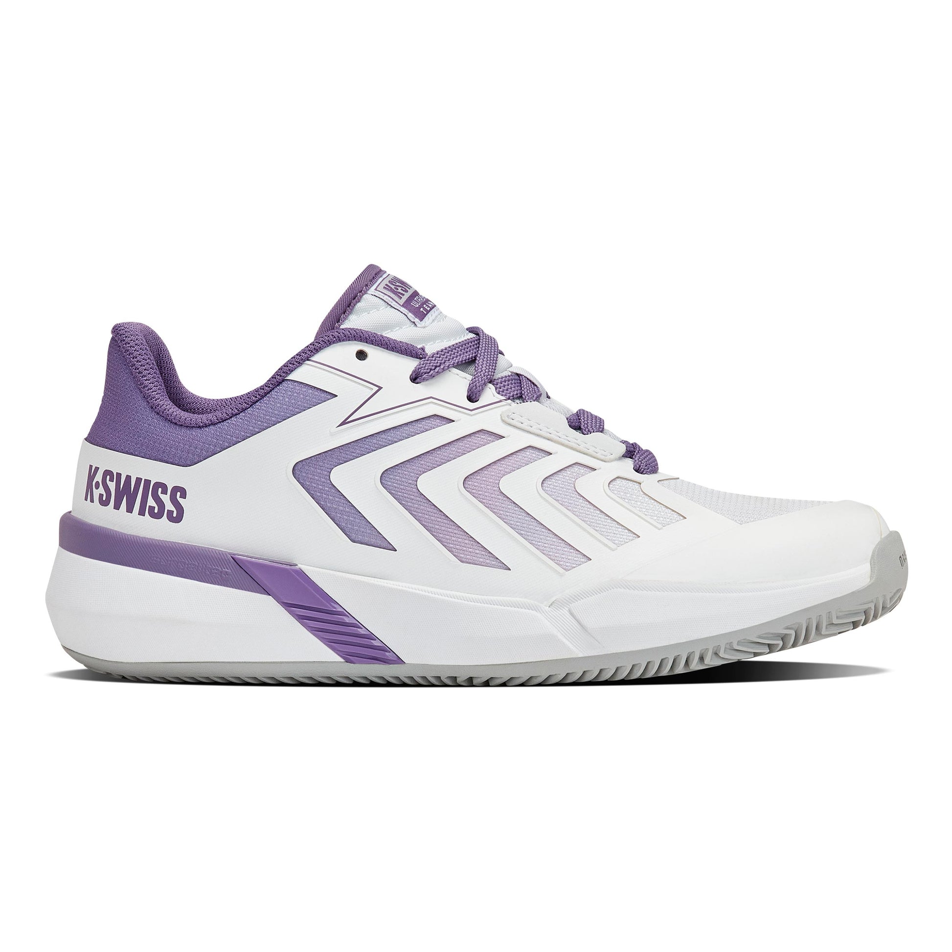 K-Swiss Ultrashot Team 2 Chaussure terre battue Femmes - blanc, lavande