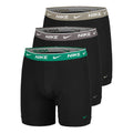 Essential Cotton Stretch Caleçon Pack de 3 Hommes - vert olive
