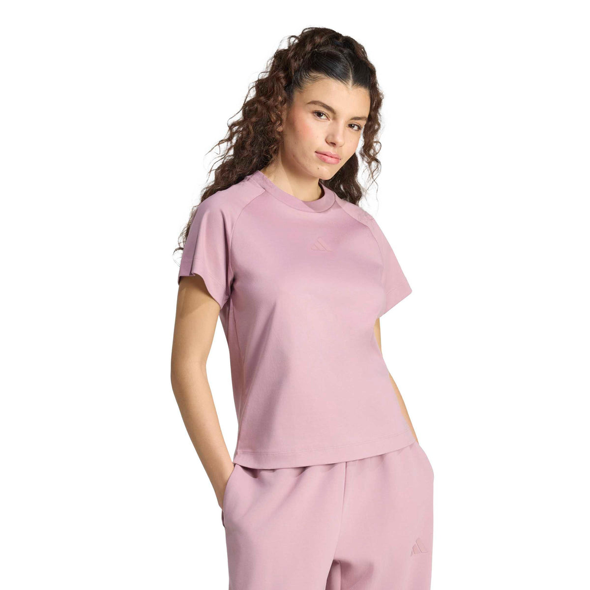adidas Regular T-shirt Femmes - mauve