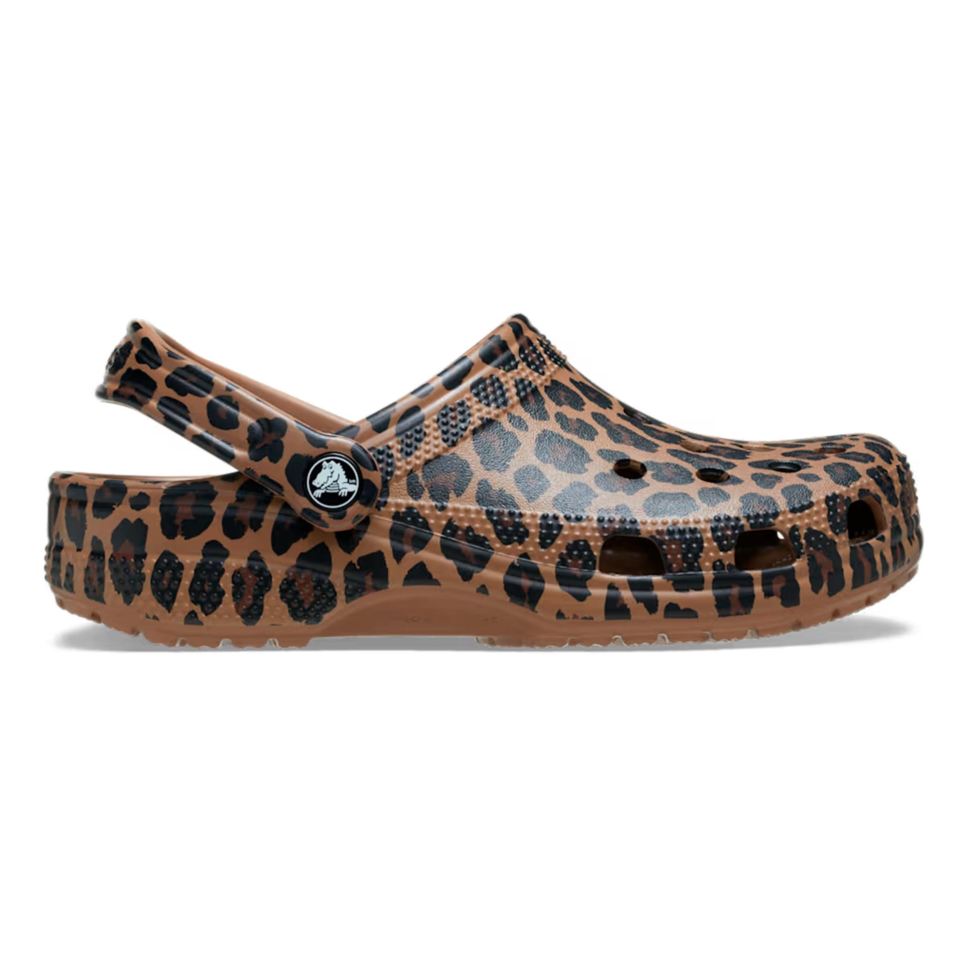 Crocs Classic Graphic Clog Tongs Femmes - marron, beige