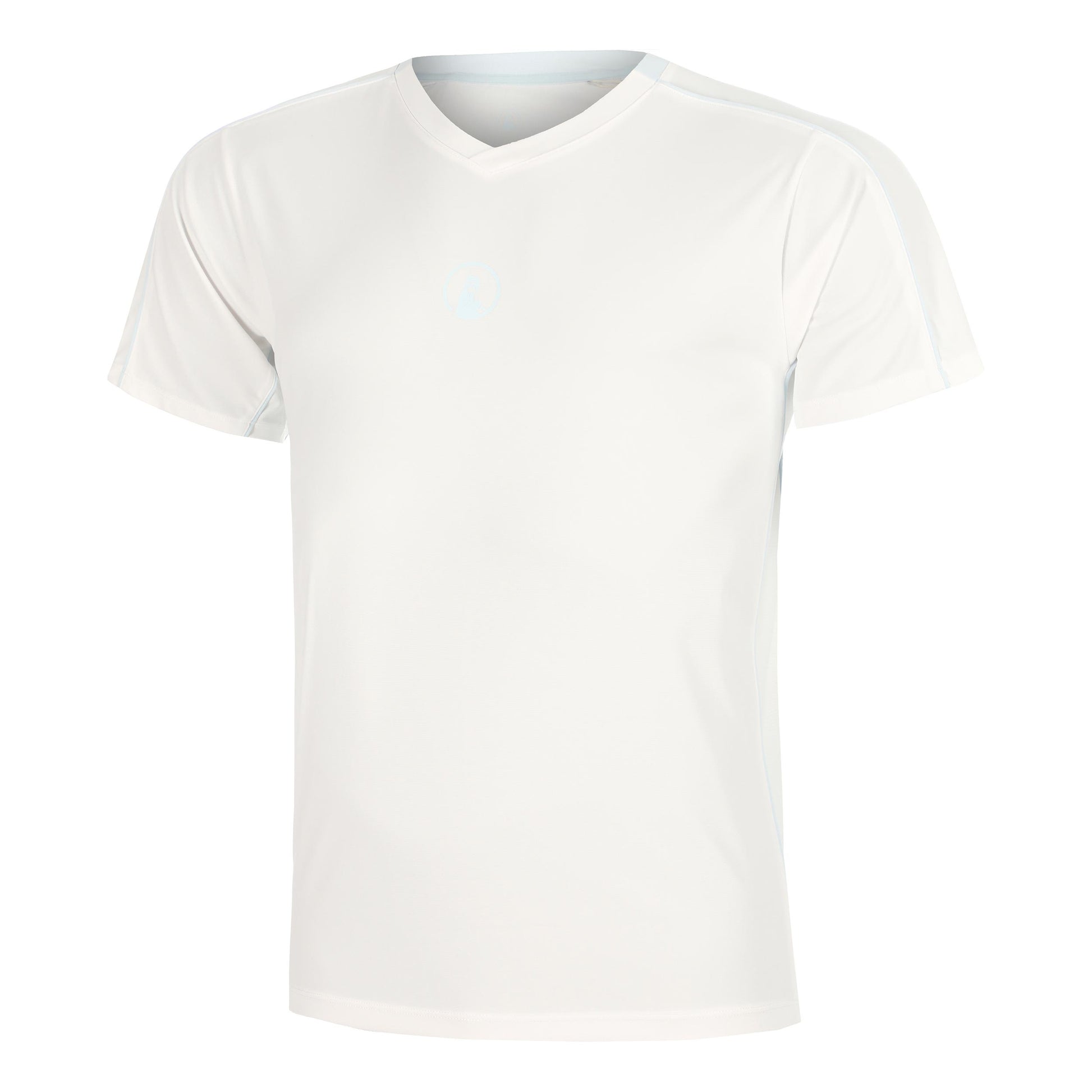 Quiet Please Memories Topspin V-Neck T-shirt Hommes - blanc cassé