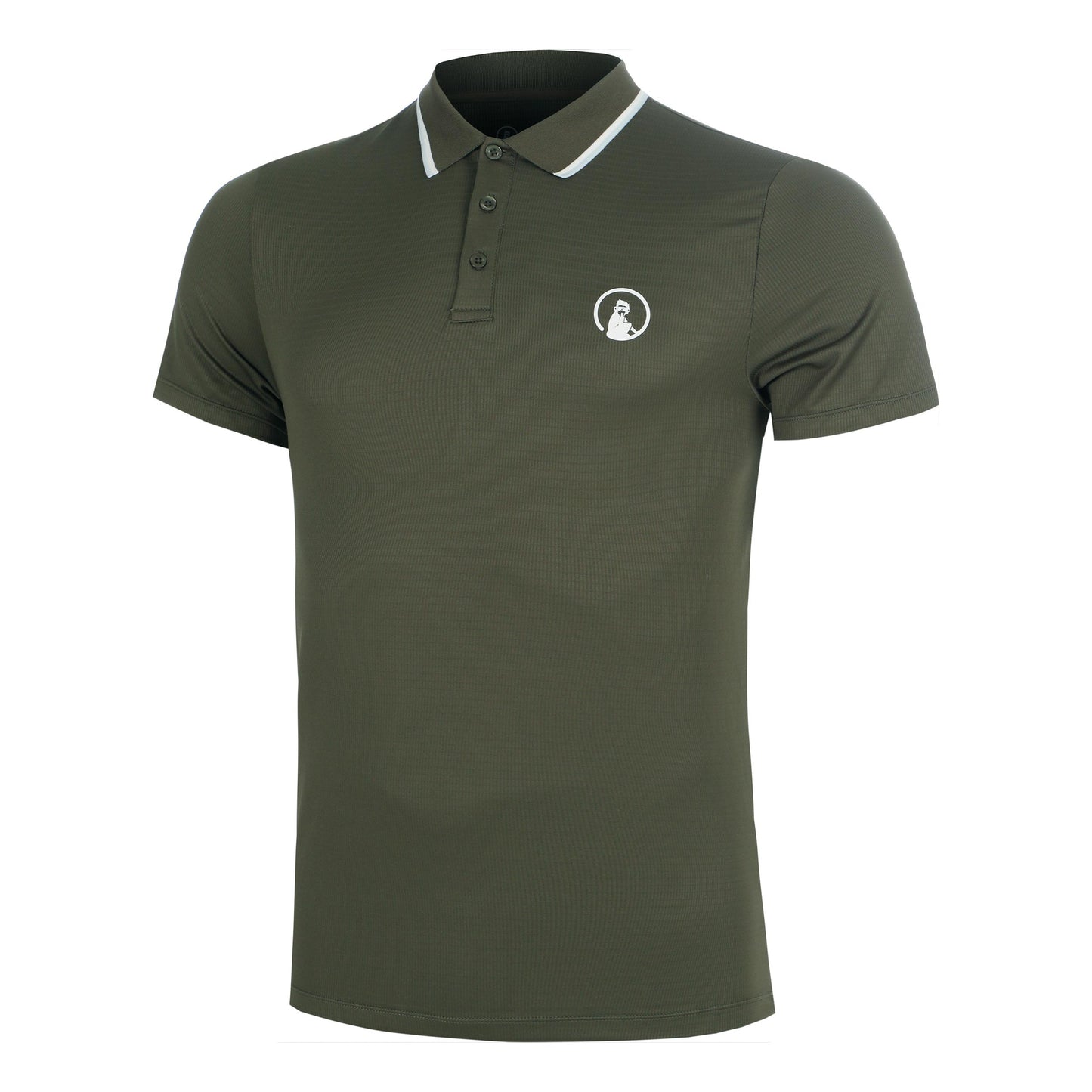 Quiet Please Memories Tournament Tipping Polo Polo Hommes - vert foncé