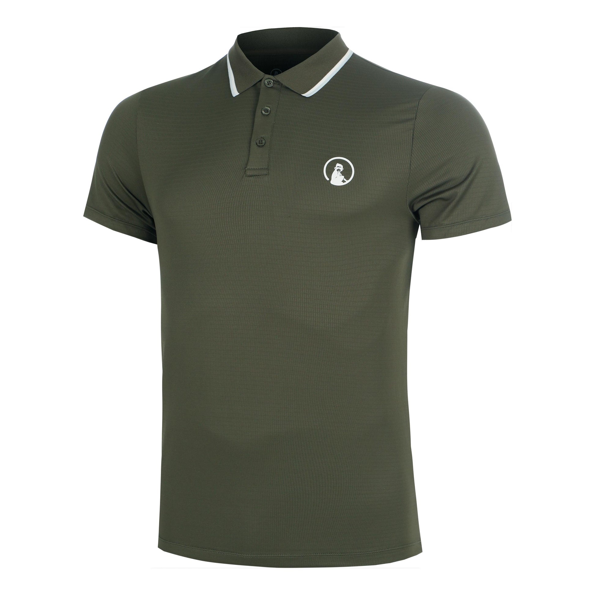 Quiet Please Memories Tournament Tipping Polo Polo Hommes - vert foncé