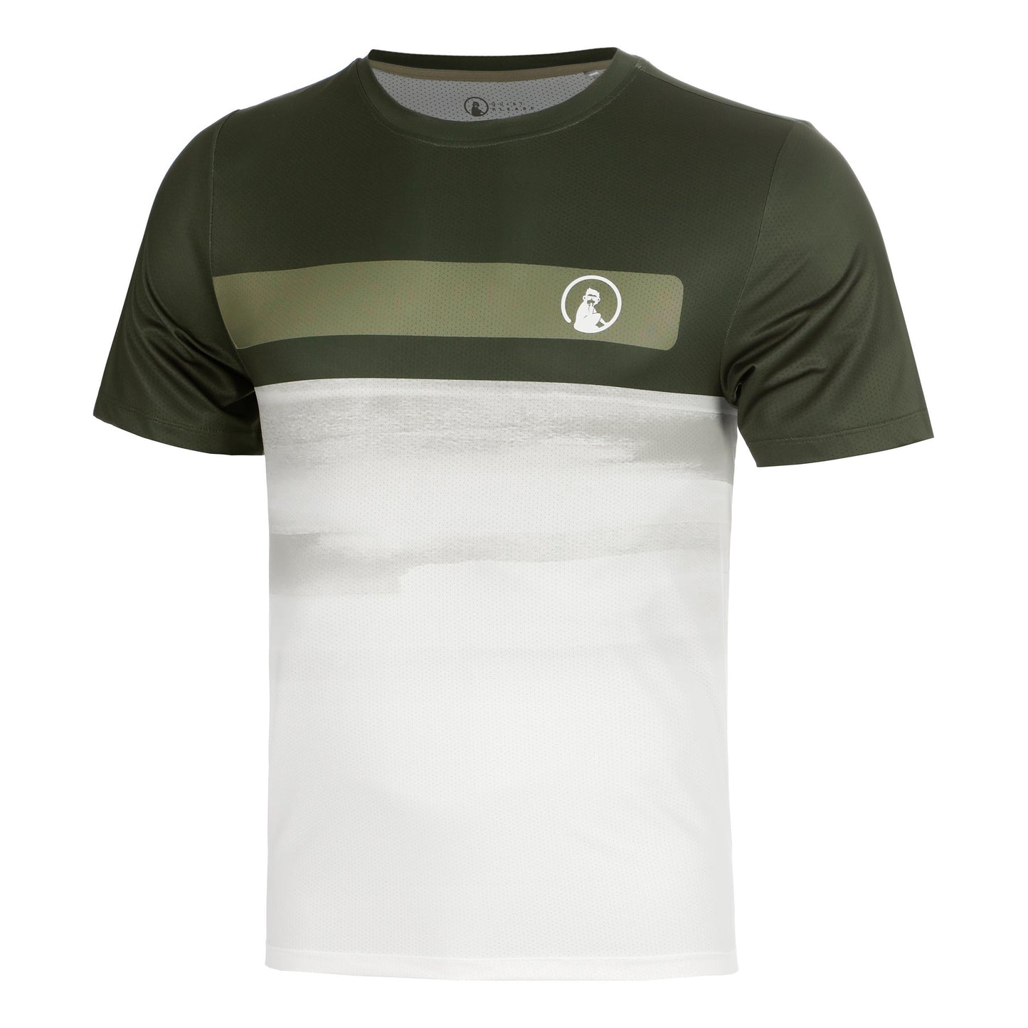 Quiet Please Memories Receiver Faded Wipe T-shirt Hommes - vert foncé