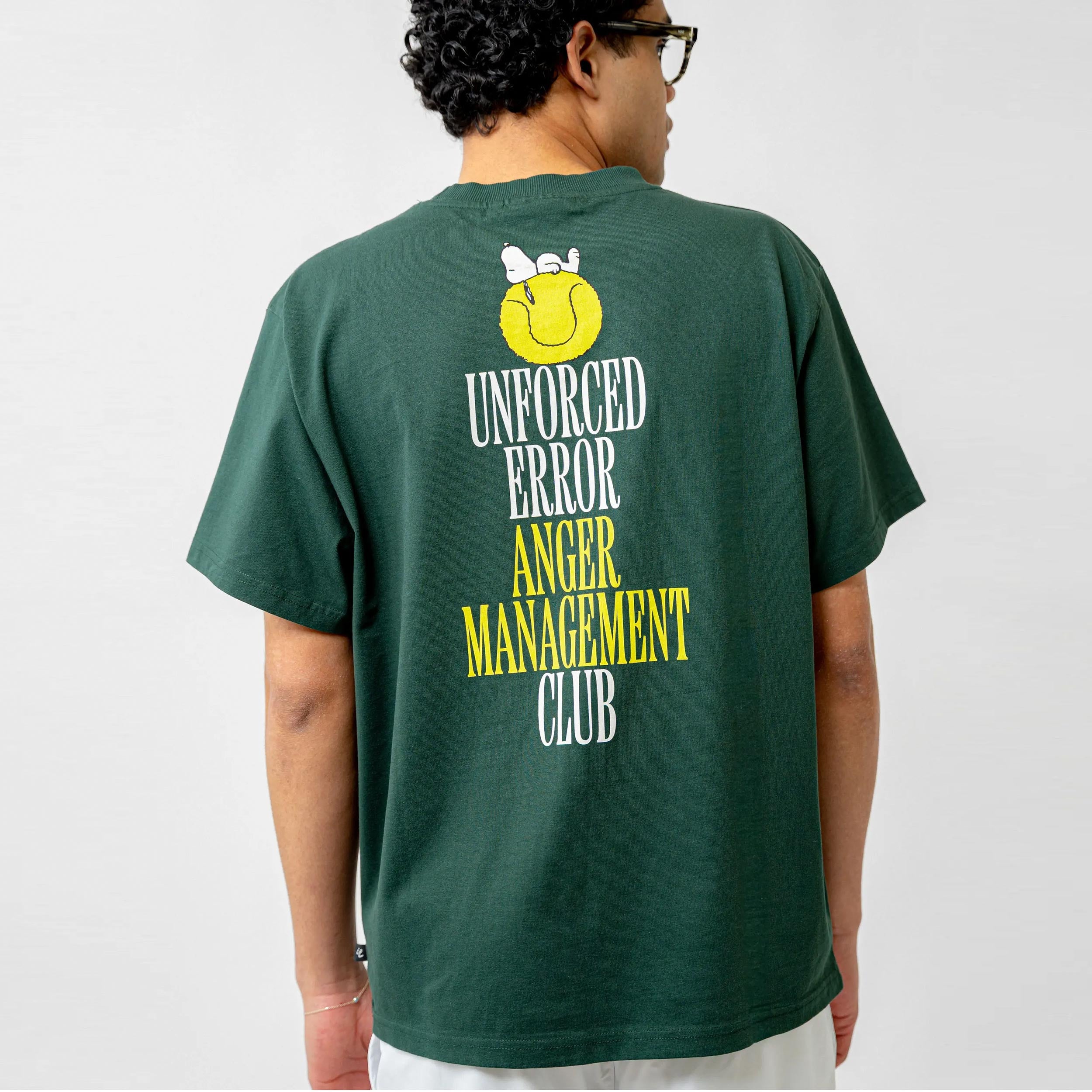Lobster & Lemonade Snoopy Unforced Error – '89 Band T-shirt Unisex - vert foncé