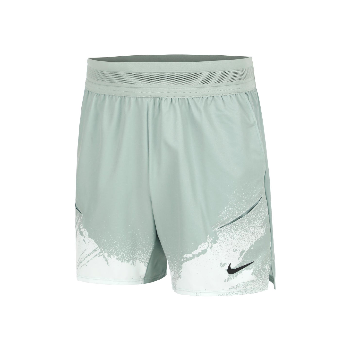 Nike Court Dri-Fit Slam Shorts Hommes - blanc cassé, noir