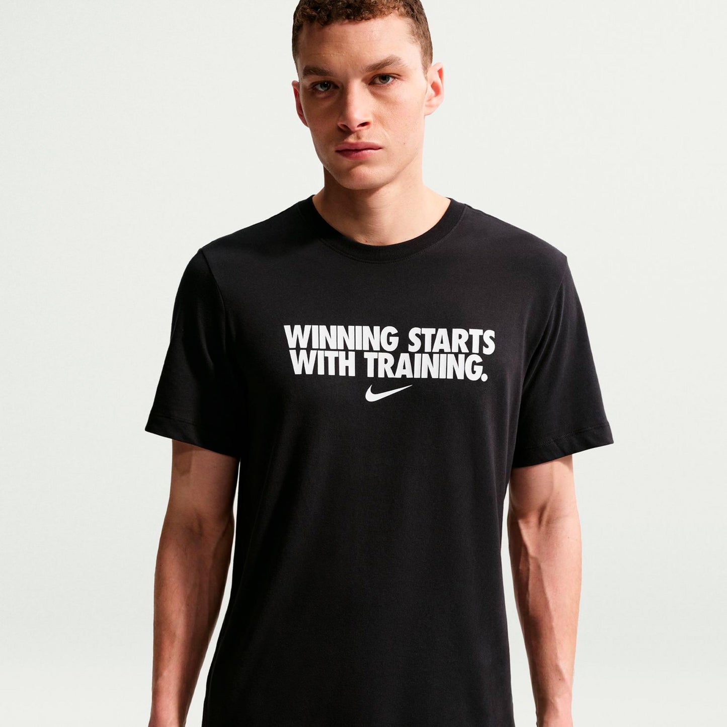 Nike Dri-Fit Winning T-shirt Hommes - noir