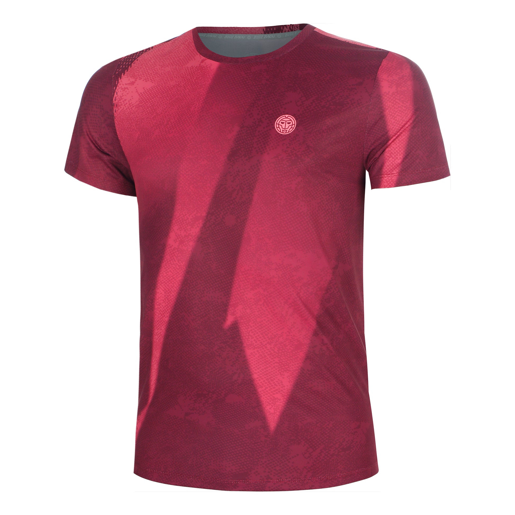 BIDI BADU Freeze Out T-shirt Hommes - rouge foncé, rose