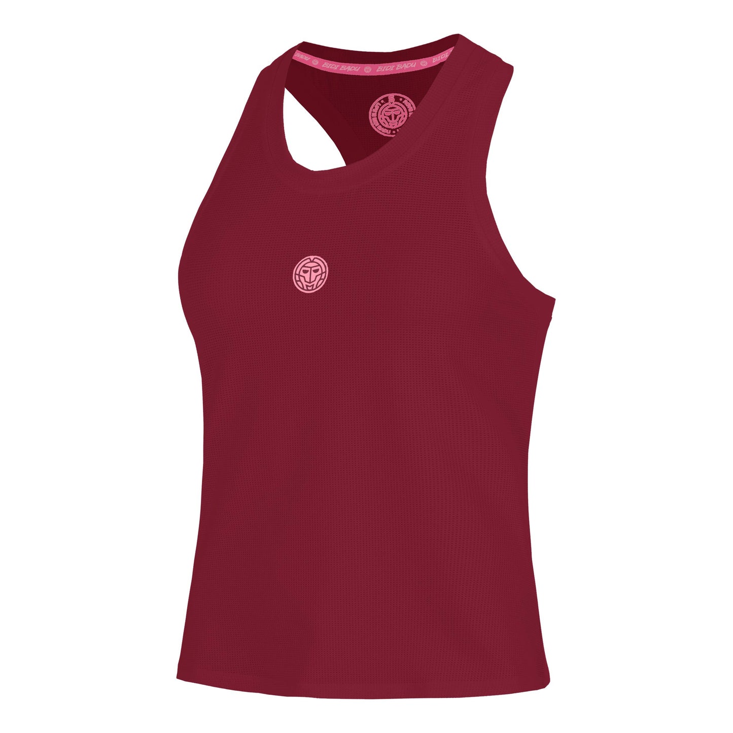 BIDI BADU Freeze Out Racerback Printed  Débardeur tank top Femmes - rouge foncé