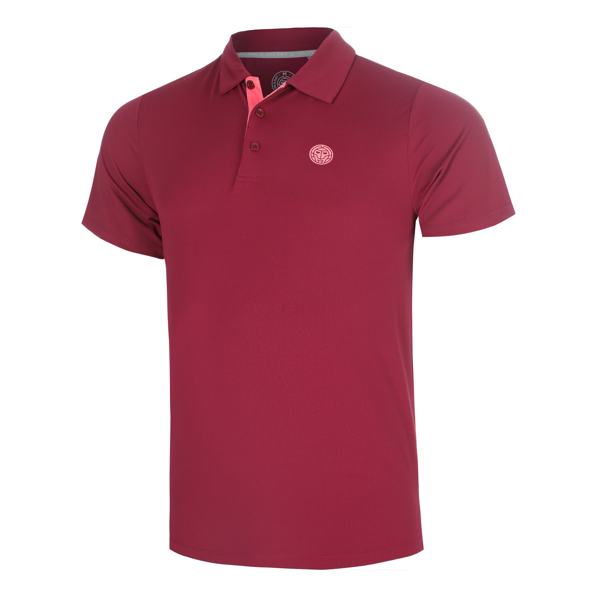 BIDI BADU Freeze Out  Polo Hommes - rouge foncé