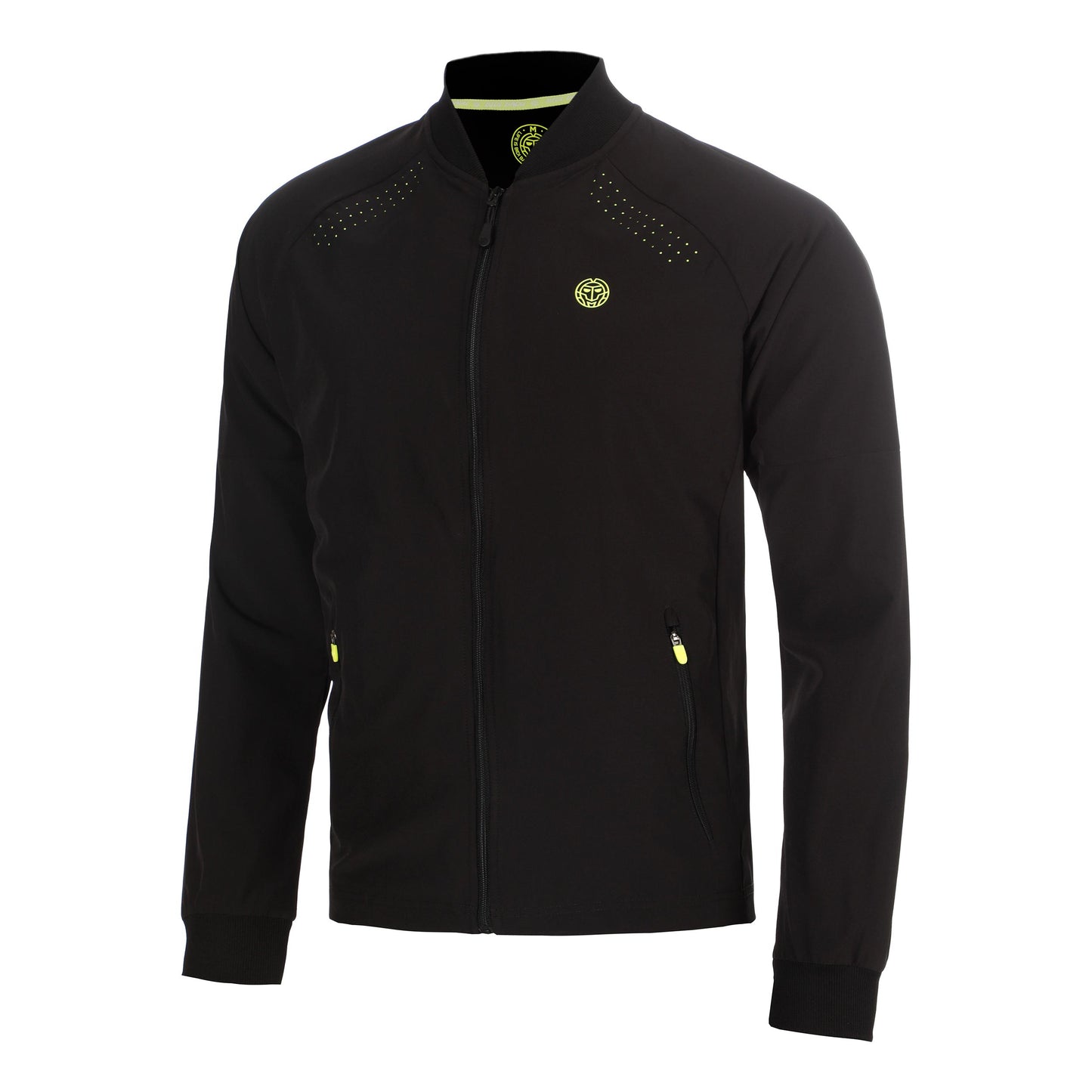 BIDI BADU Night Flash Lasercut Veste de survêtement Hommes - noir