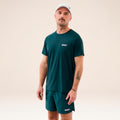 Performance Solid T-shirt Hommes - vert foncé
