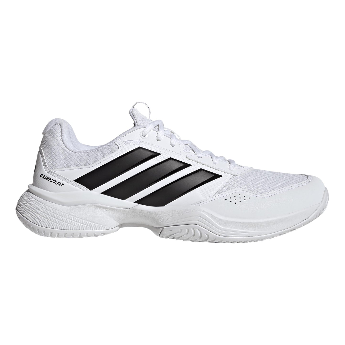 adidas GameCourt 3 Wide Chaussures toutes surfaces Hommes - blanc, noir