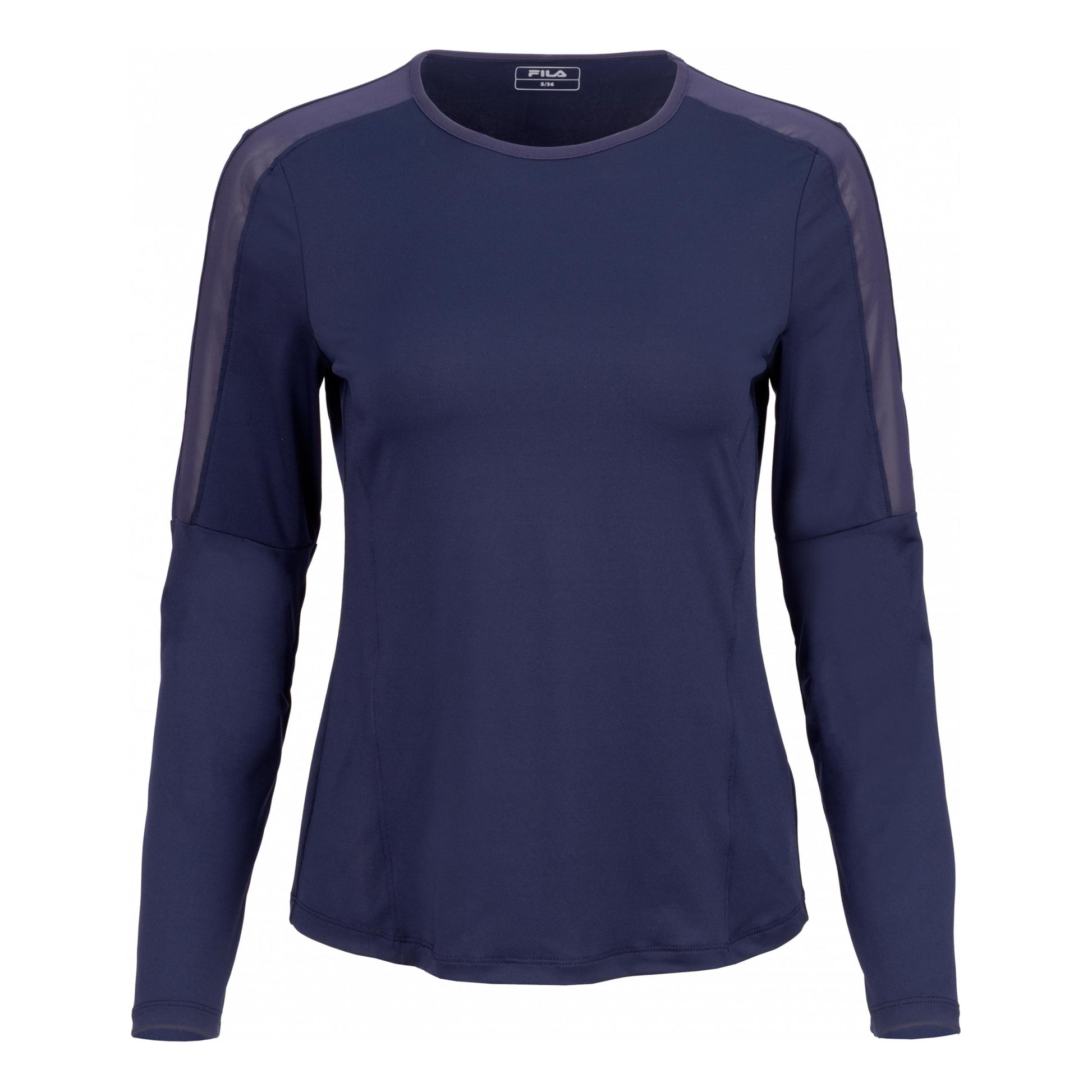 Fila Corina Haut manches longues Femmes - bleu foncé