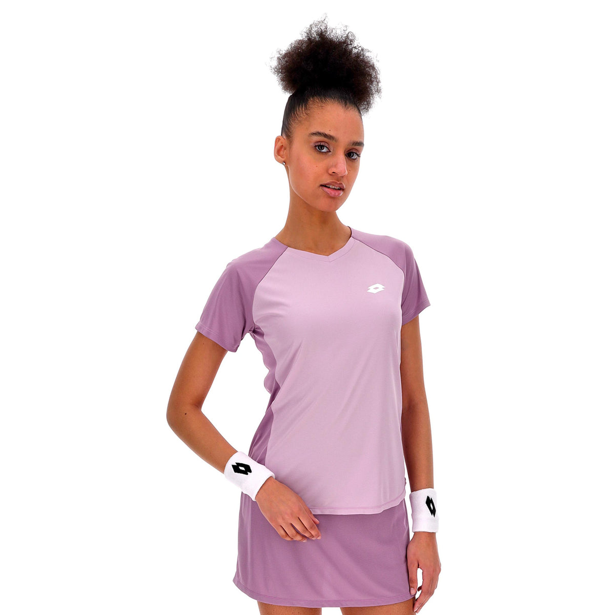Lotto Superrapida VIII T-shirt Femmes - rosé, mauve
