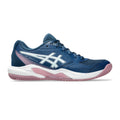 Gel-Dedicate 9 Chaussure terre battue Femmes - bleu foncé, blanc