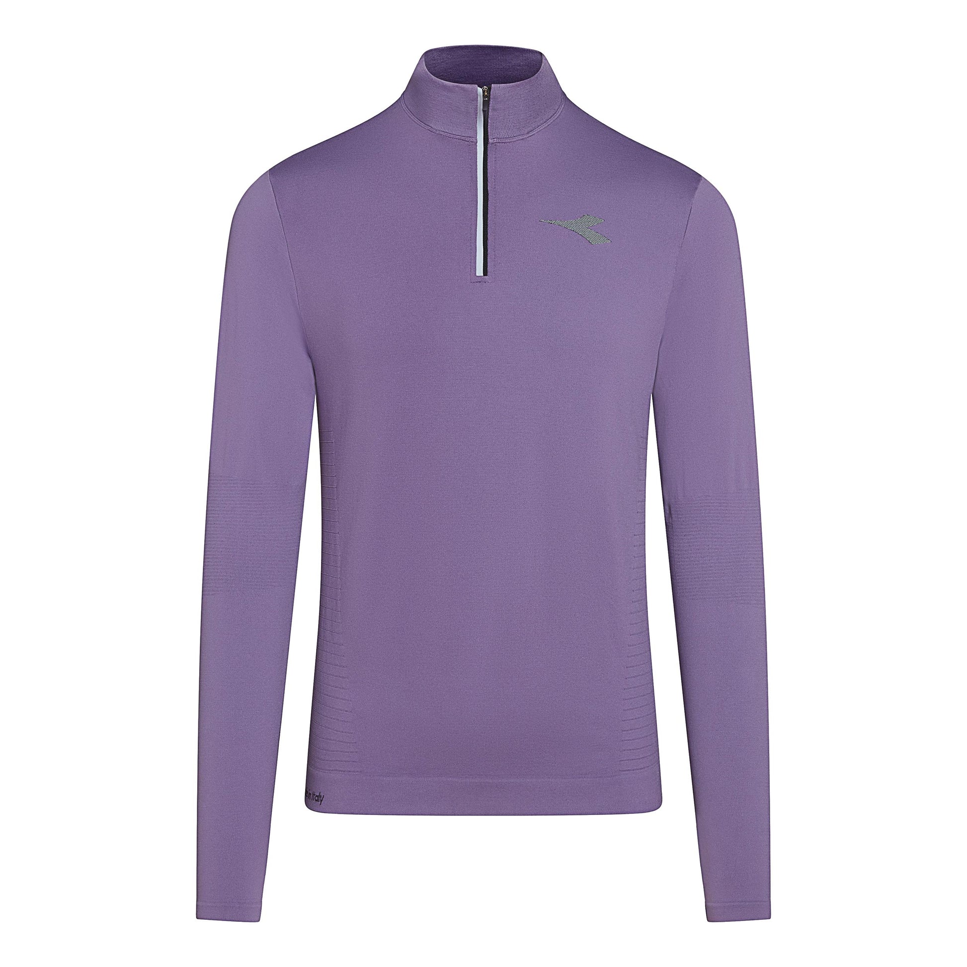 Diadora 1/2 Zip Stratouno Haut manches longues Hommes - violet