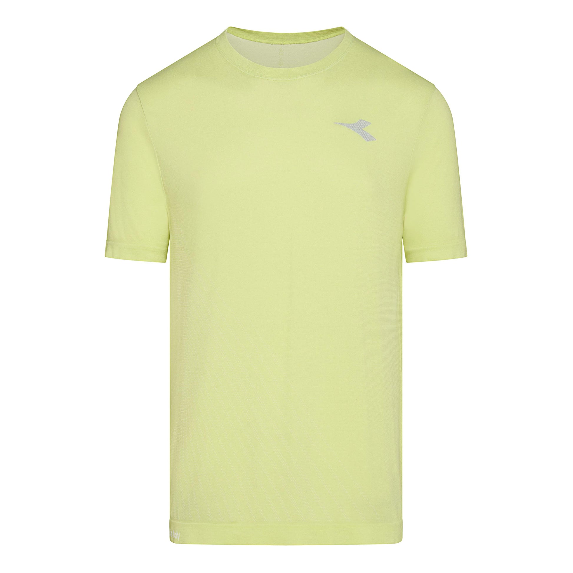 Diadora Stratouno T-shirt Hommes - jaune lemon
