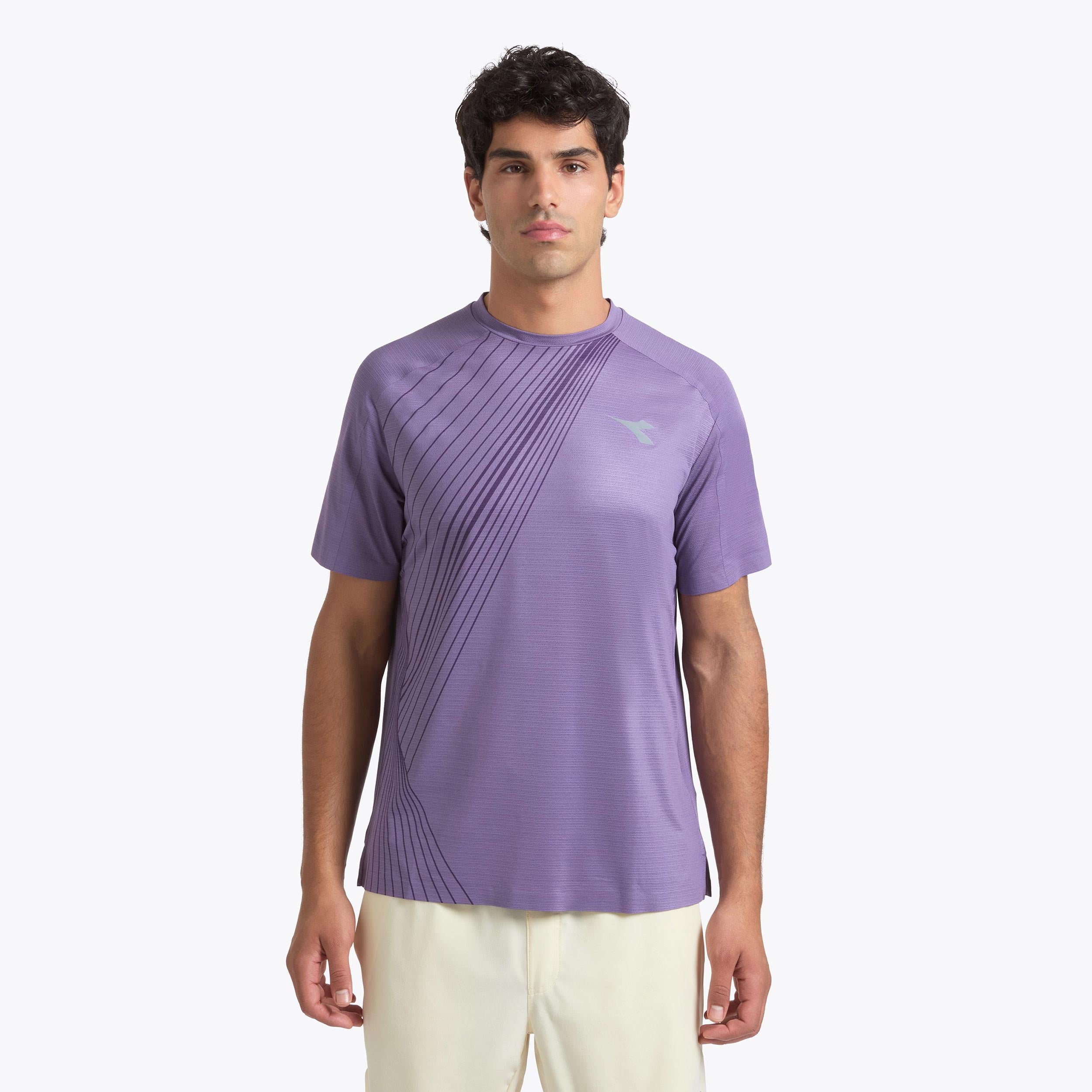 Diadora Fibrazero T-shirt Hommes - violet