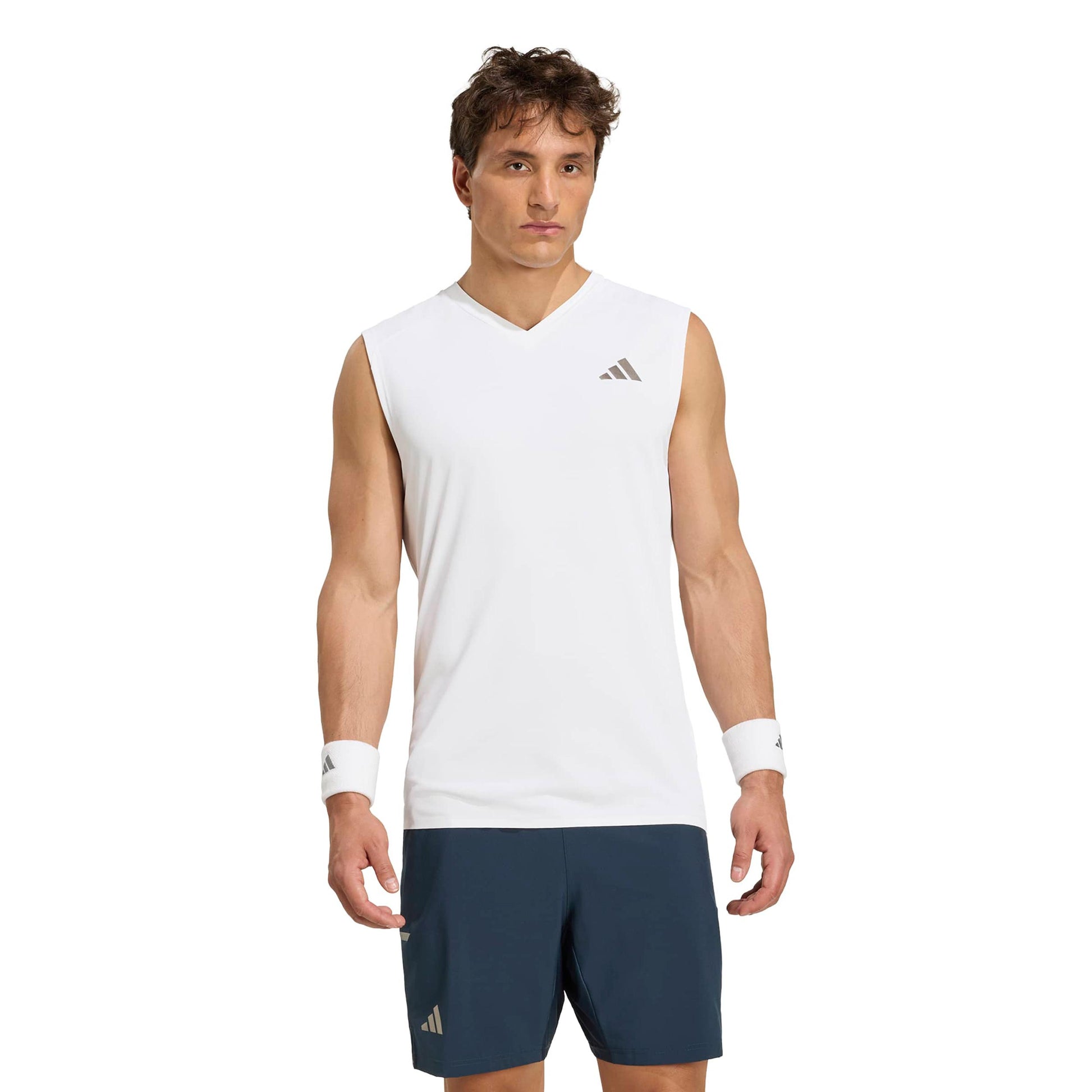 adidas Climacool Débardeur tank top Hommes - blanc, argent