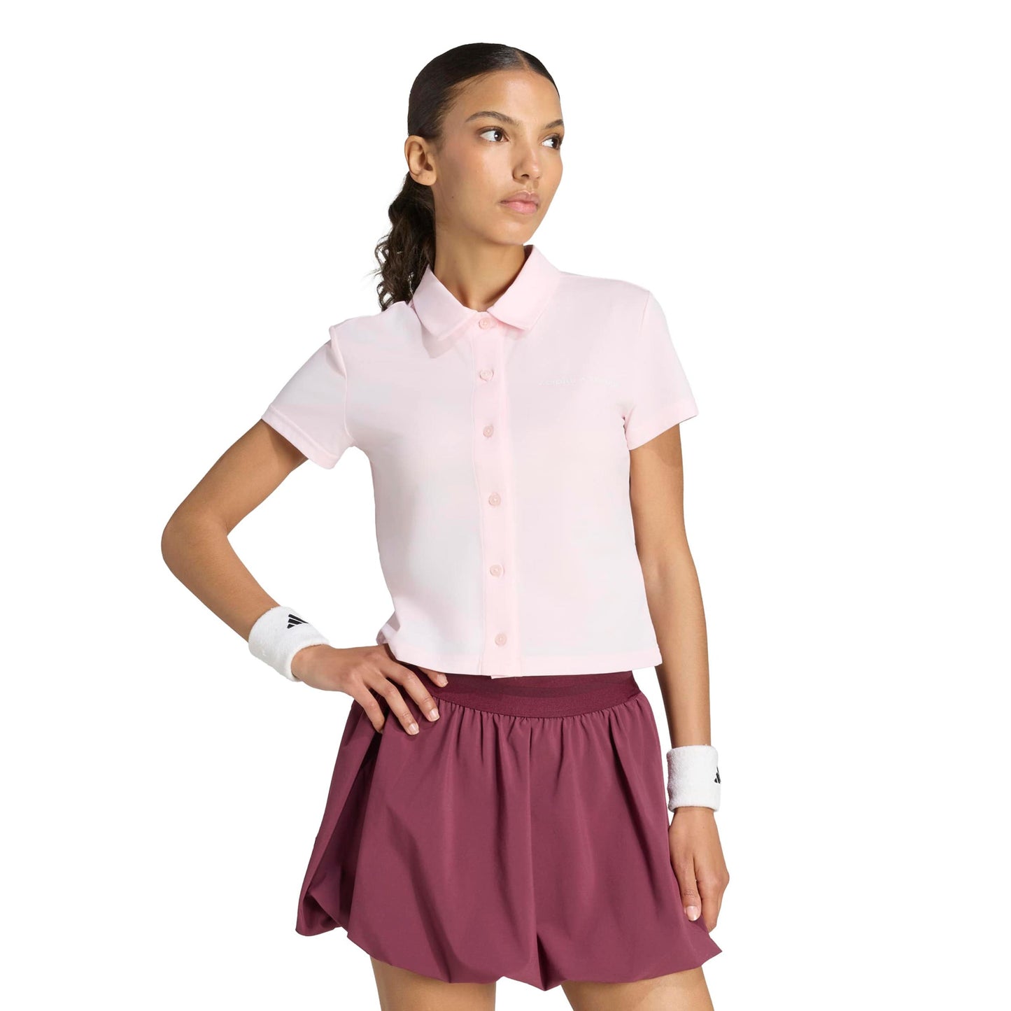 adidas Polo Femmes - rose pastel