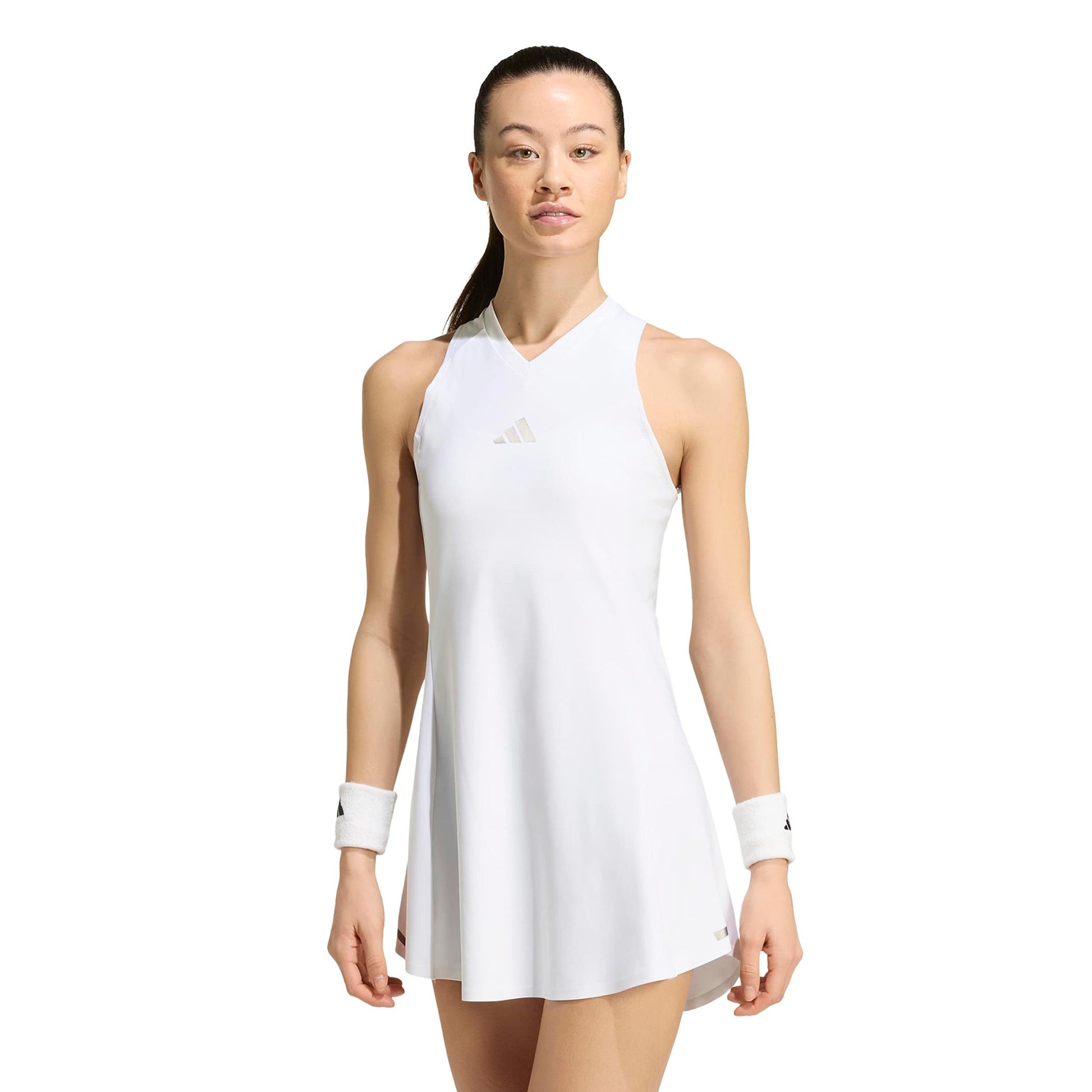 adidas Pro Robe Femmes - blanc, argent