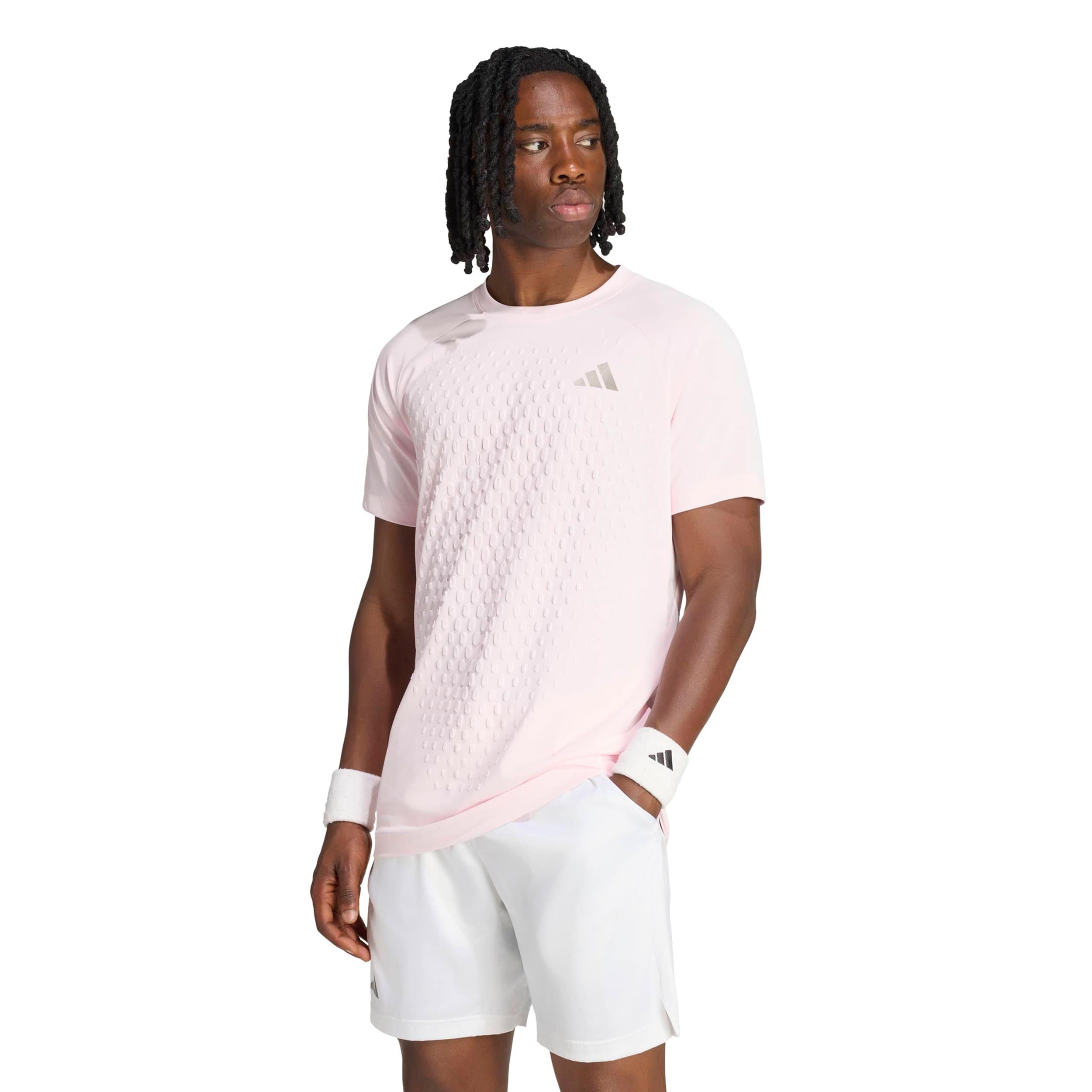 adidas 3D Freelift Pro T-shirt Hommes - rose pastel