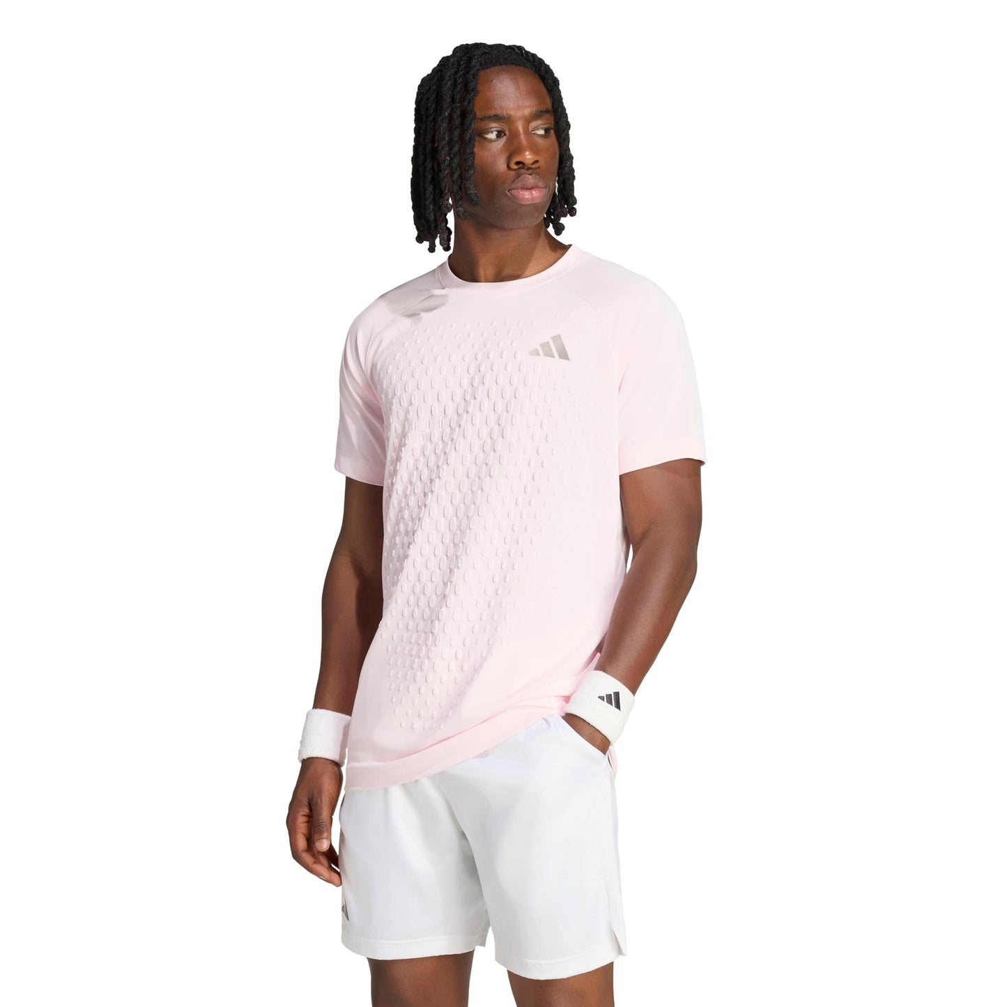adidas 3D Freelift Pro T-shirt Hommes - rose pastel