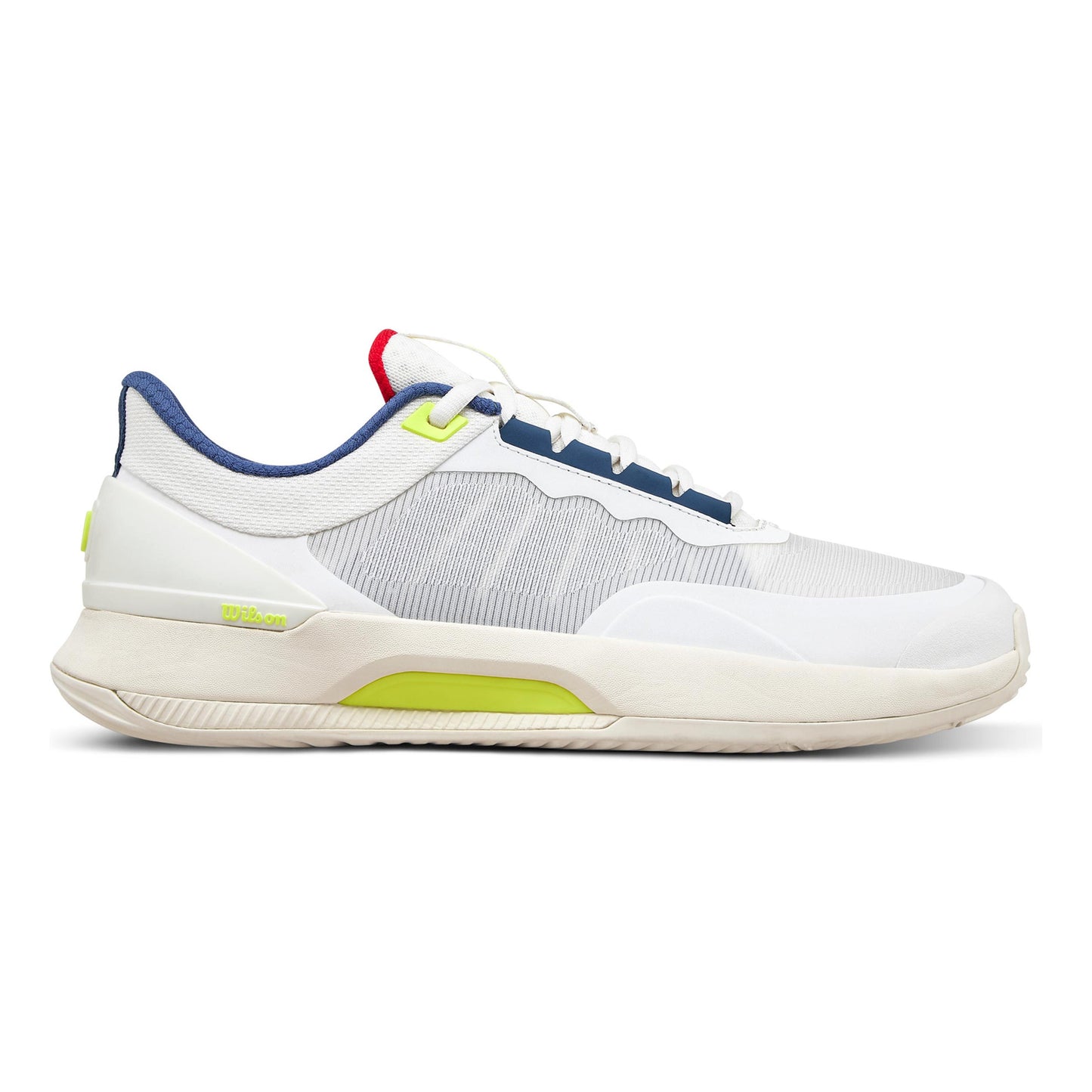 Wilson Intrigue Tour Chaussures padel Femmes - blanc, jaunes fluo
