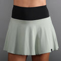 LUX II Jupe Femmes - vert olive, blanc
