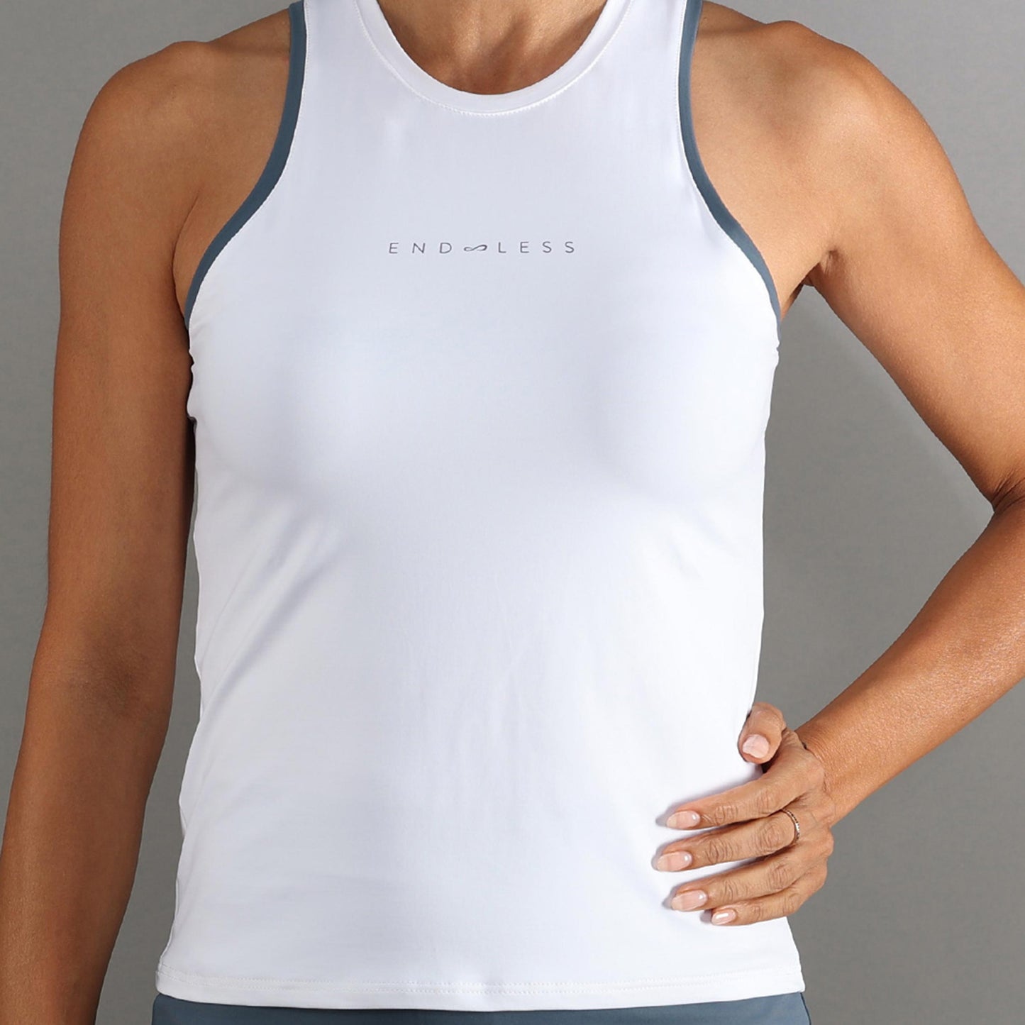 Endless ESSENTIAL Débardeur tank top Femmes - blanc, bleu