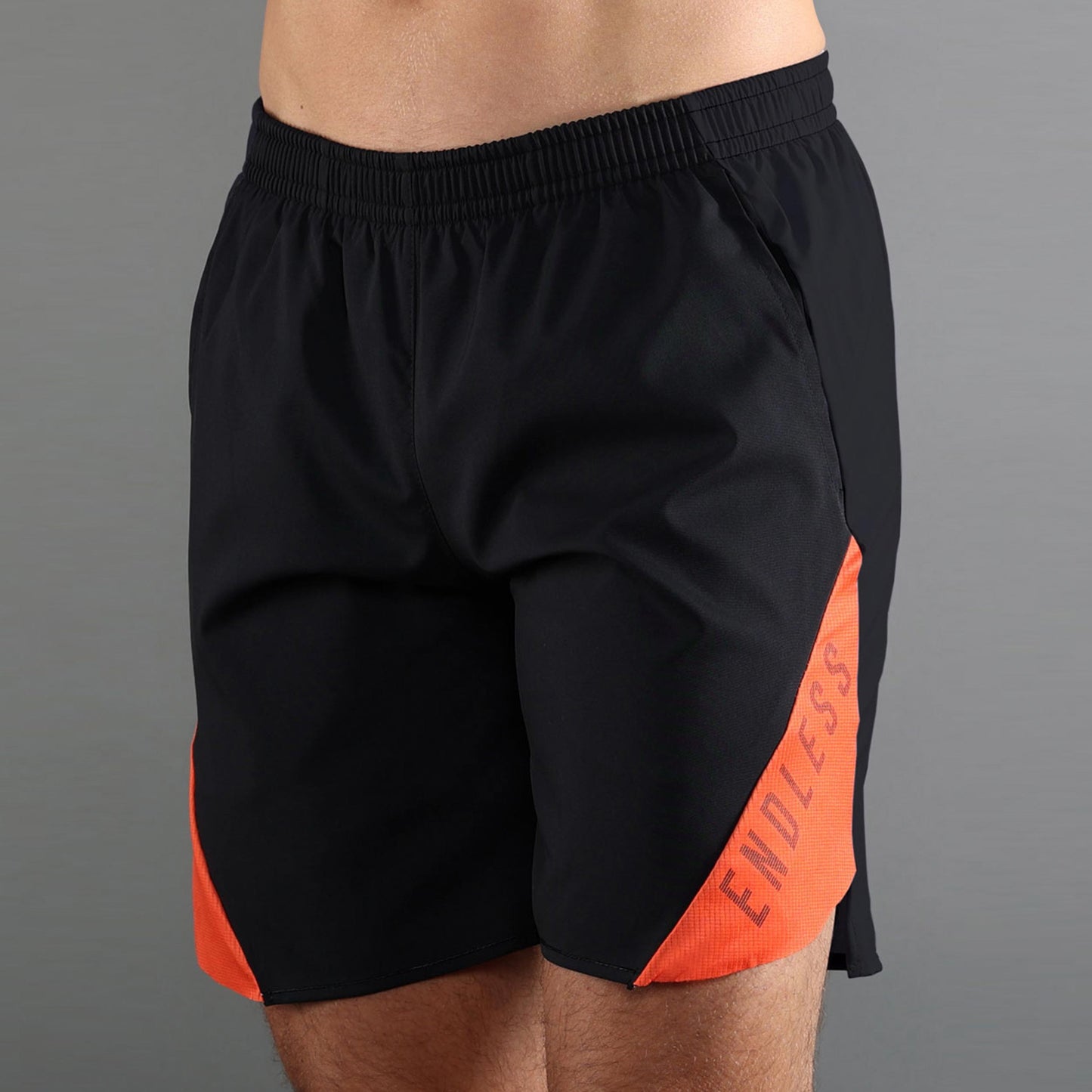 Endless PHOENIX Shorts Hommes - noir, orange