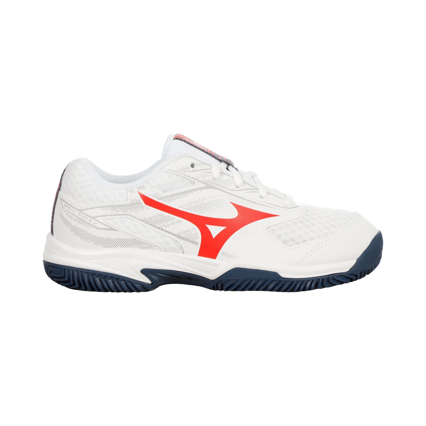 Mizuno Break Shot 5 Chaussure terre battue Enfants - blanc, orange