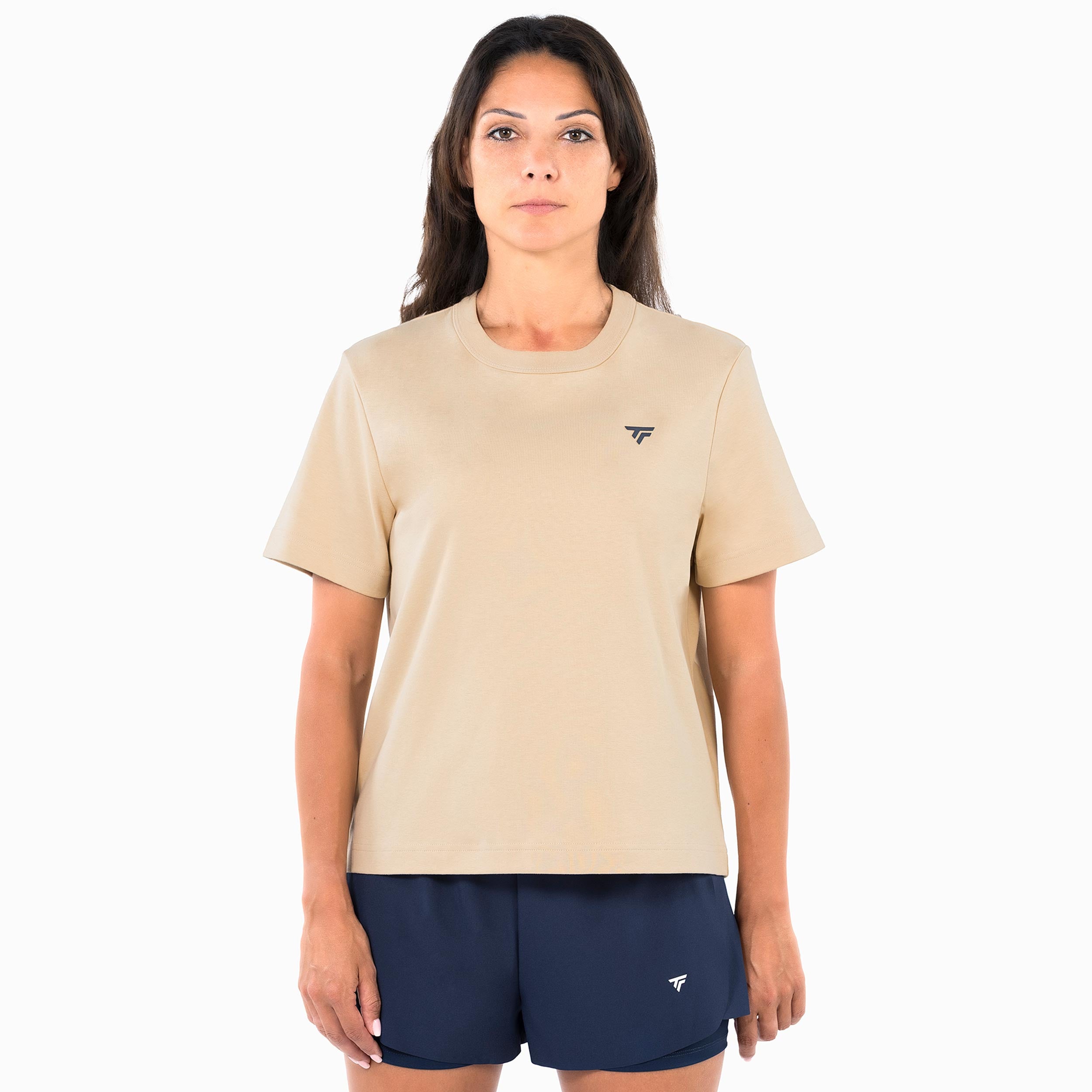 Tecnifibre Graphic T-shirt Femmes - beige