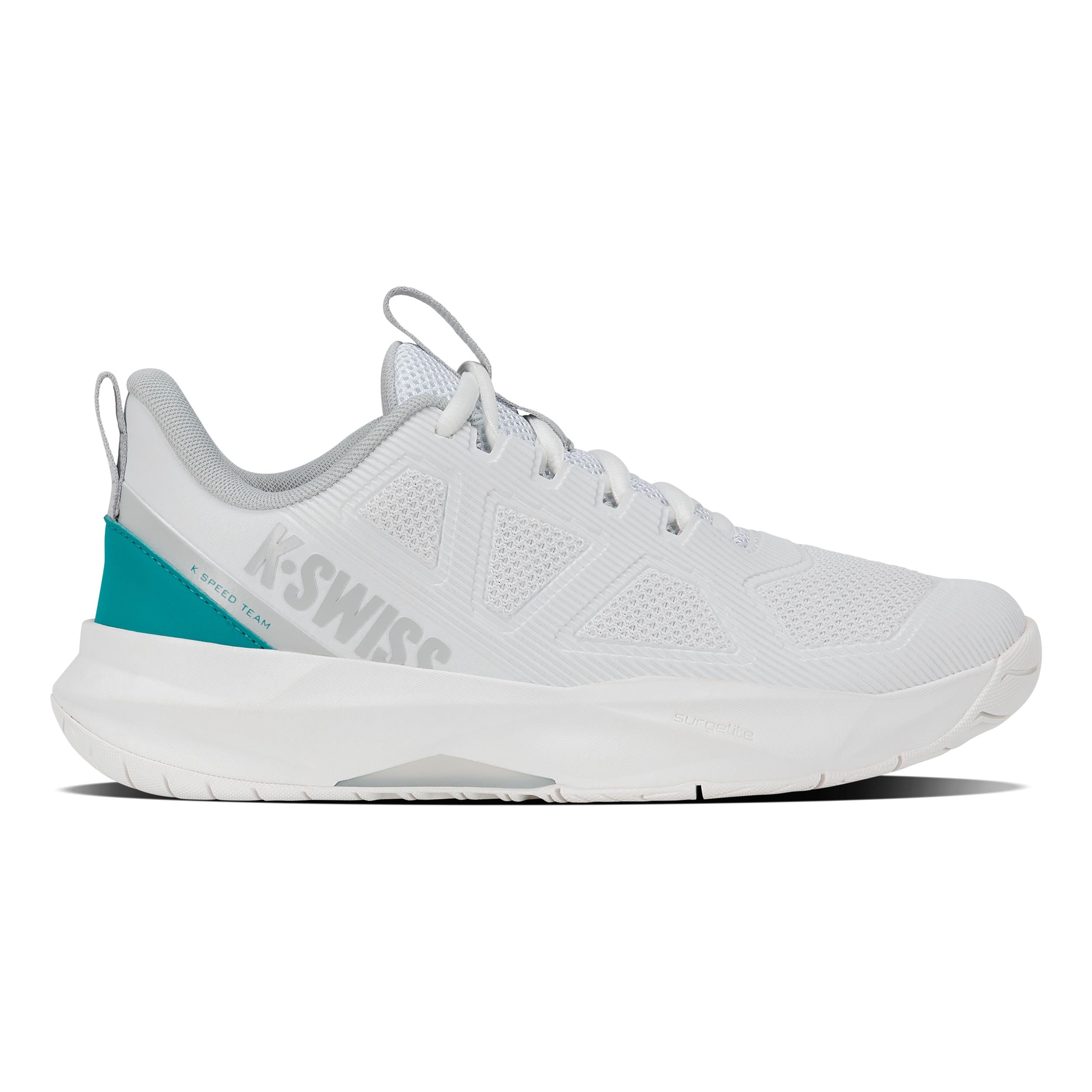 K-Swiss K-Speed Team Chaussures toutes surfaces Femmes - blanc, turquoise