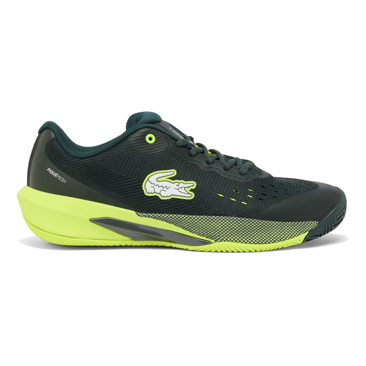 Lacoste AG-LT EVO Chaussures toutes surfaces Hommes - vert foncé, jaune